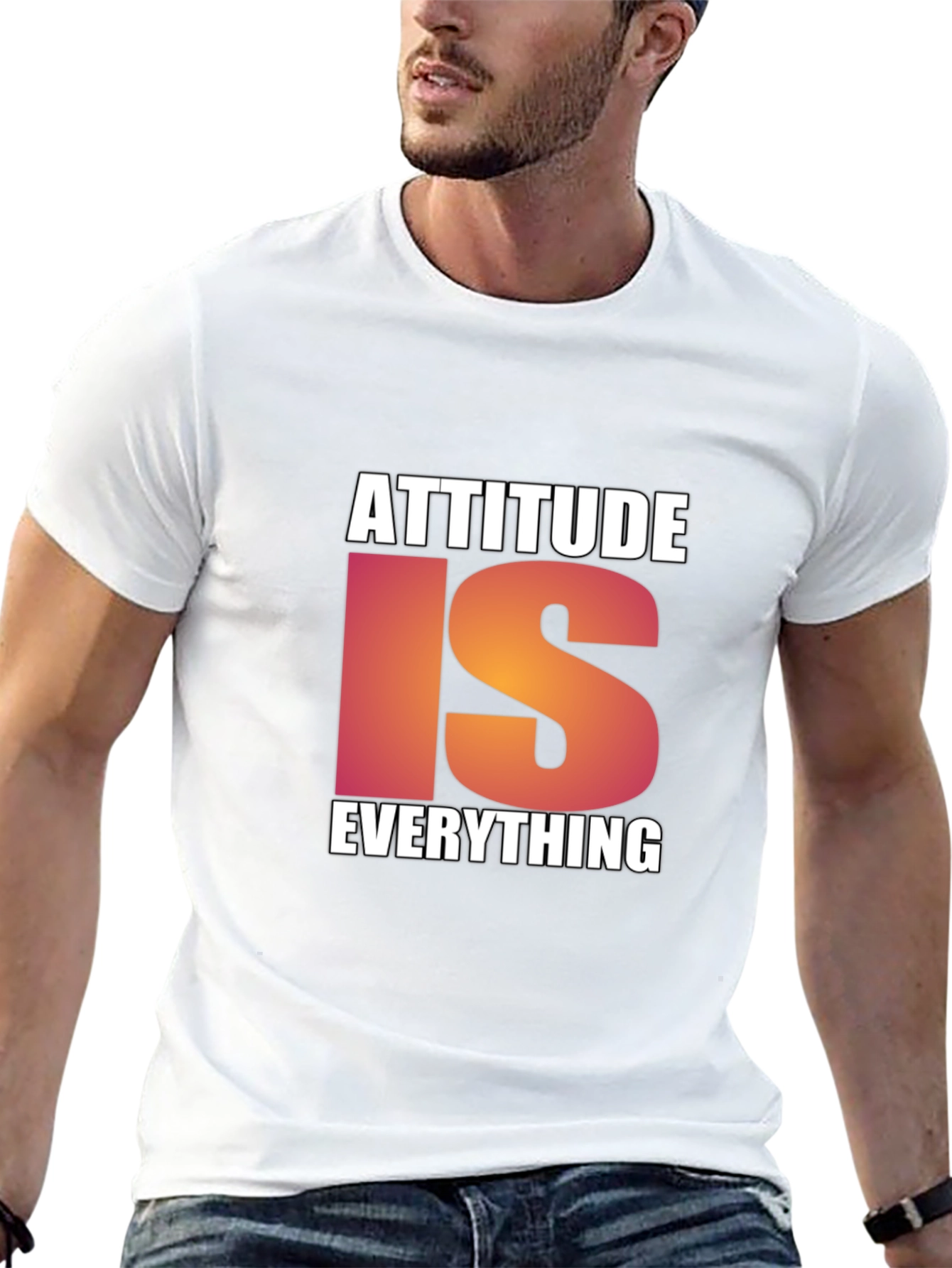 Attitude Is Everything Black T-Shirt