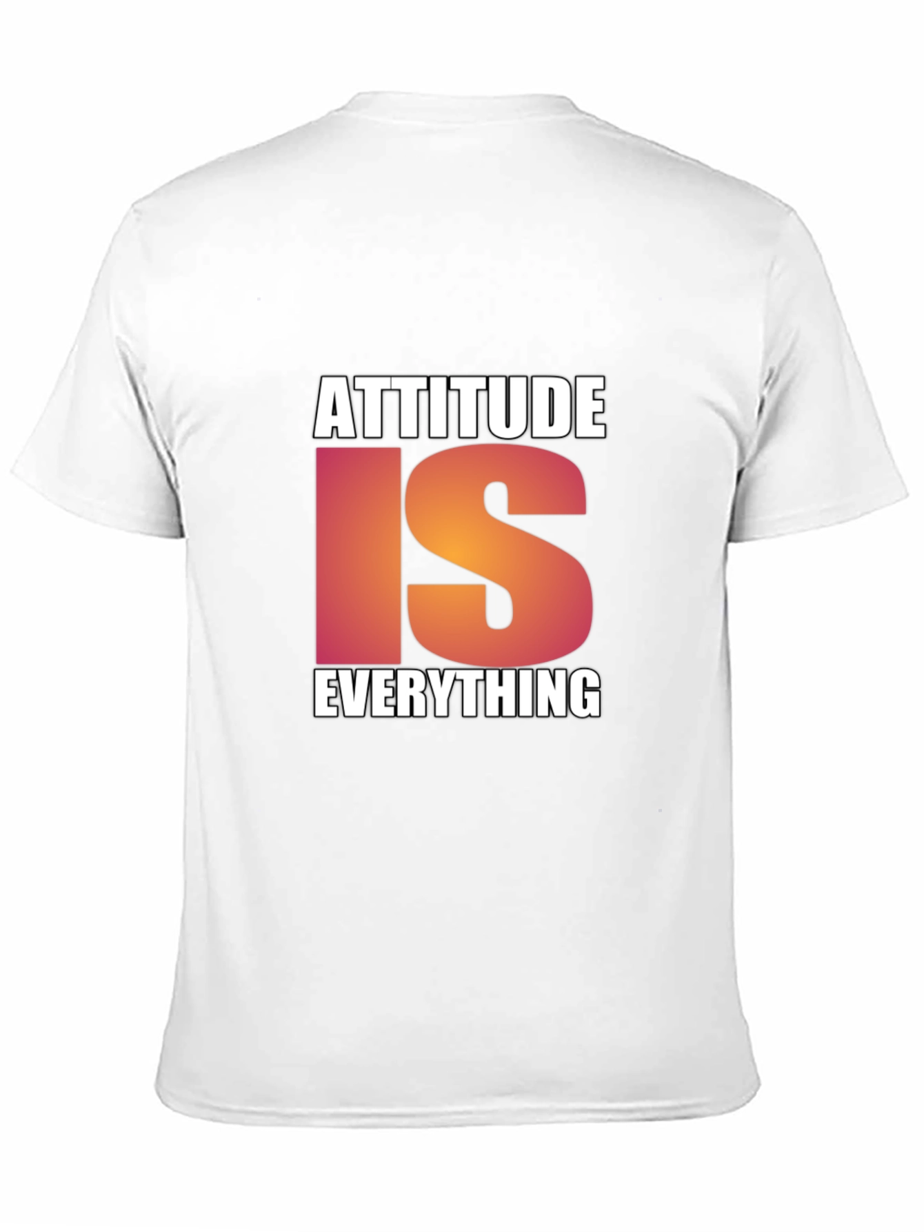 Attitude Is Everything Black T-Shirt