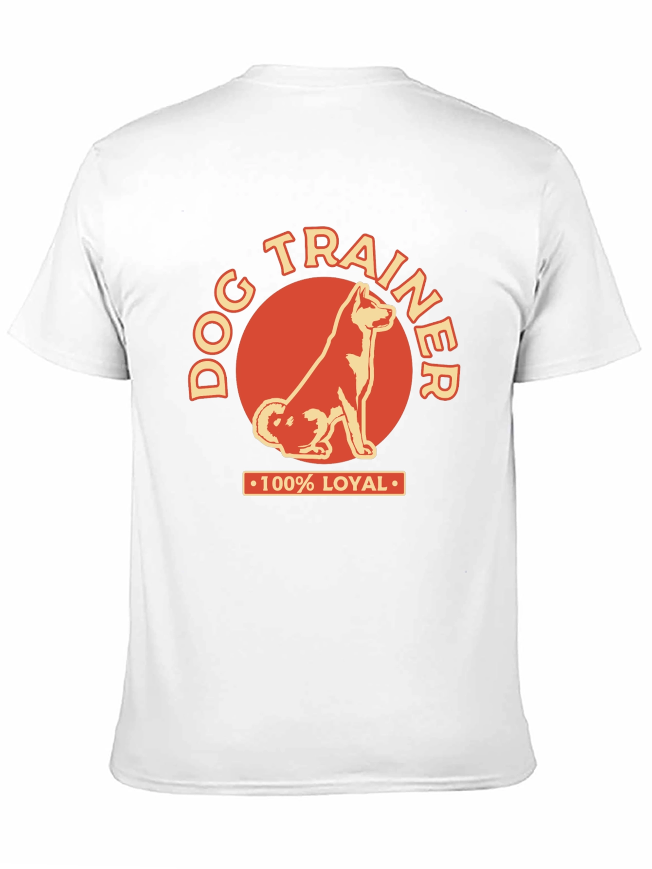 Dog Trainer 100% Loyal Graphic Tee