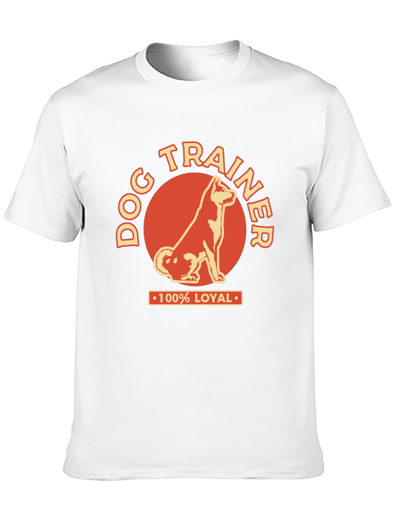 Dog Trainer 100% Loyal Graphic Tee