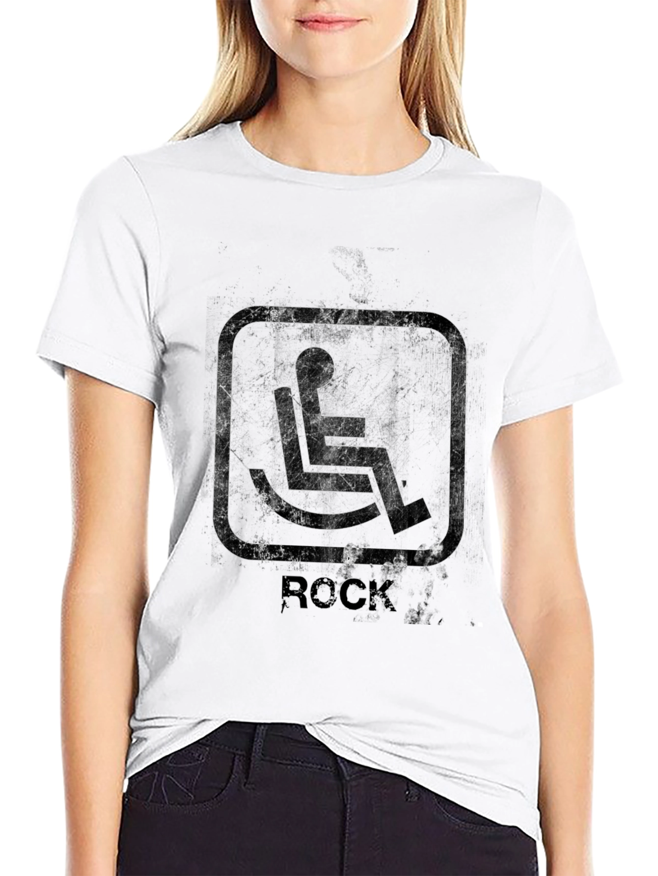 Rock Wheelchair T-Shirt
