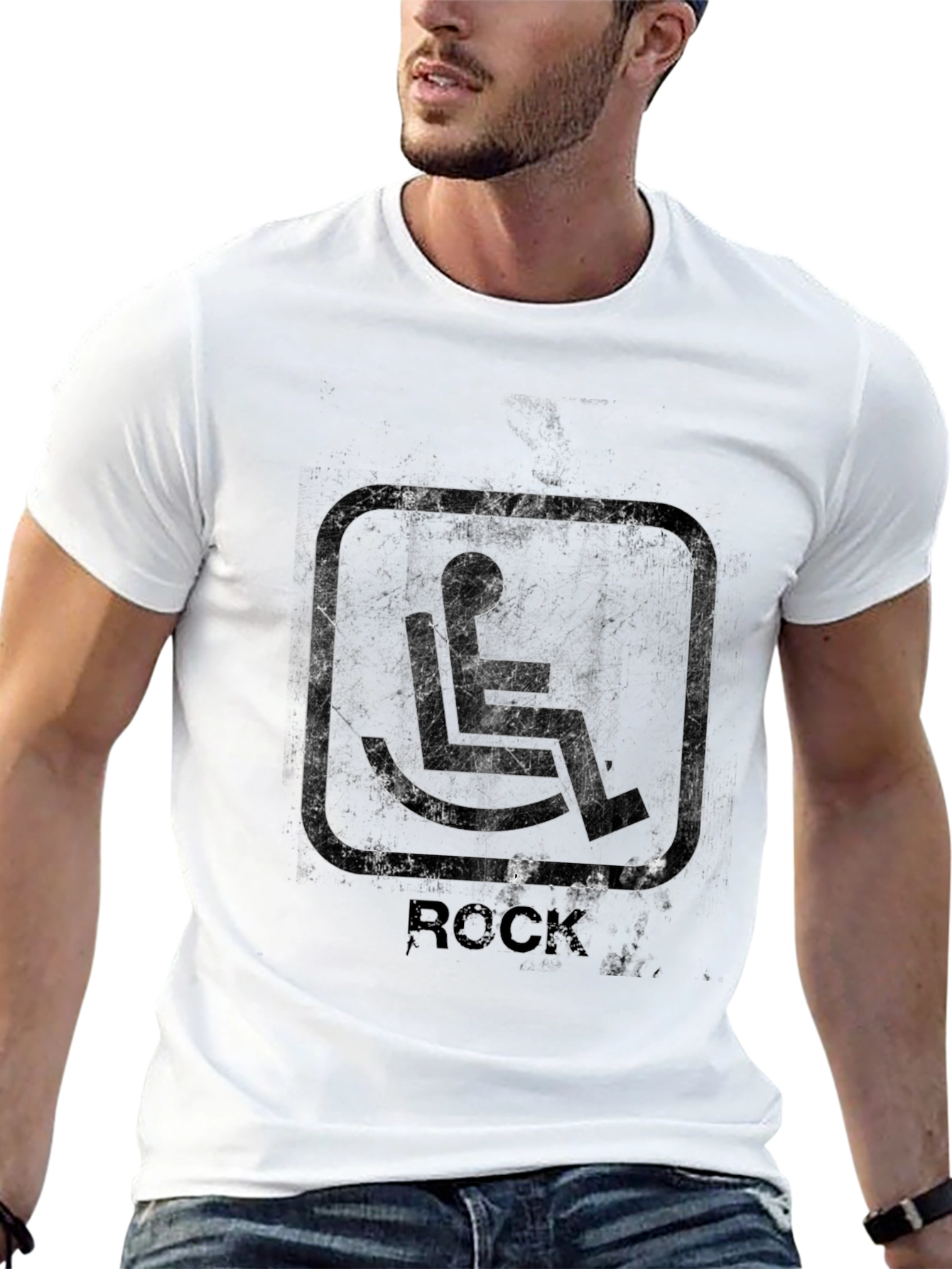 Rock Wheelchair T-Shirt