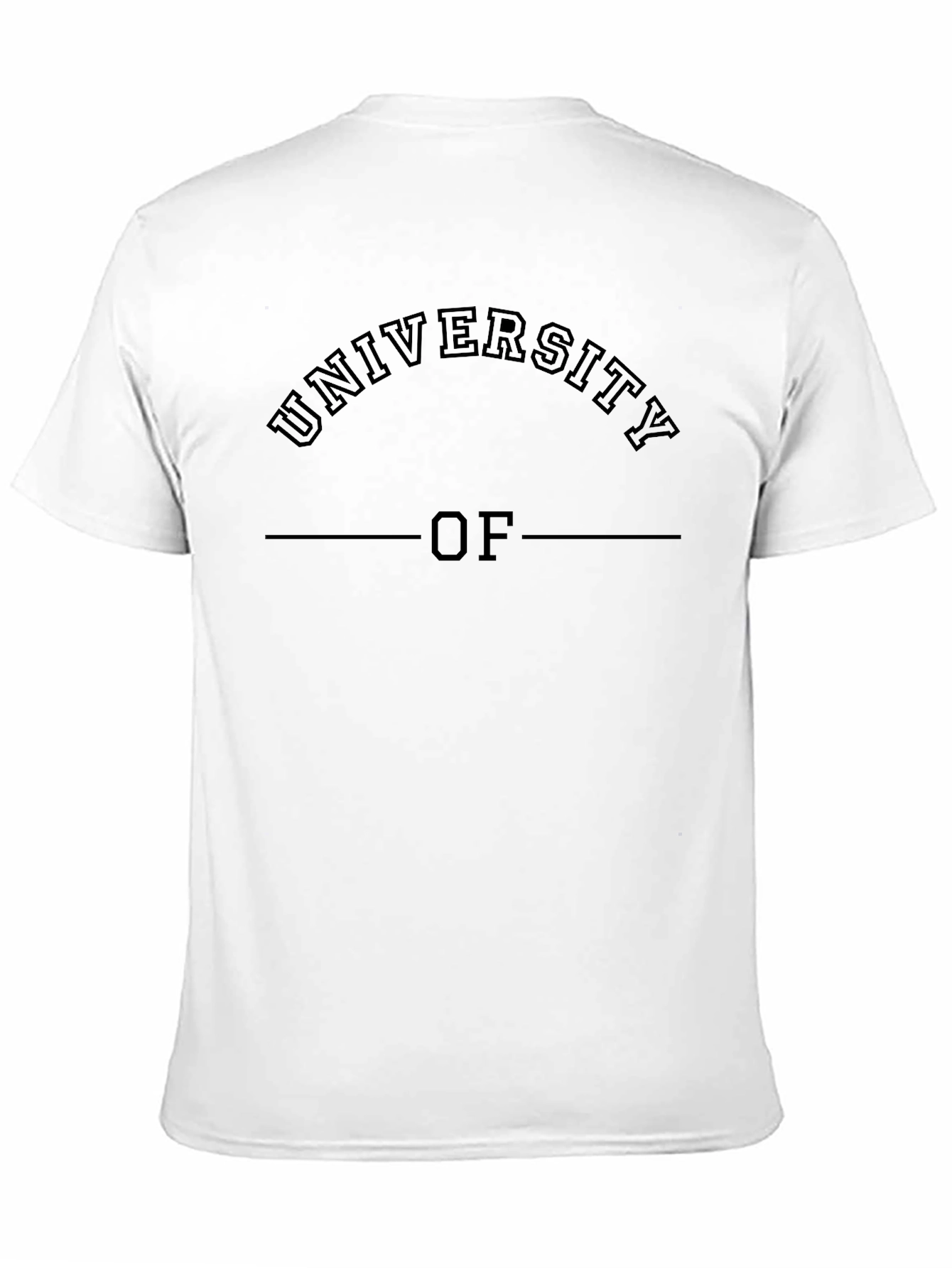 University Graphic Tee - Classic Black