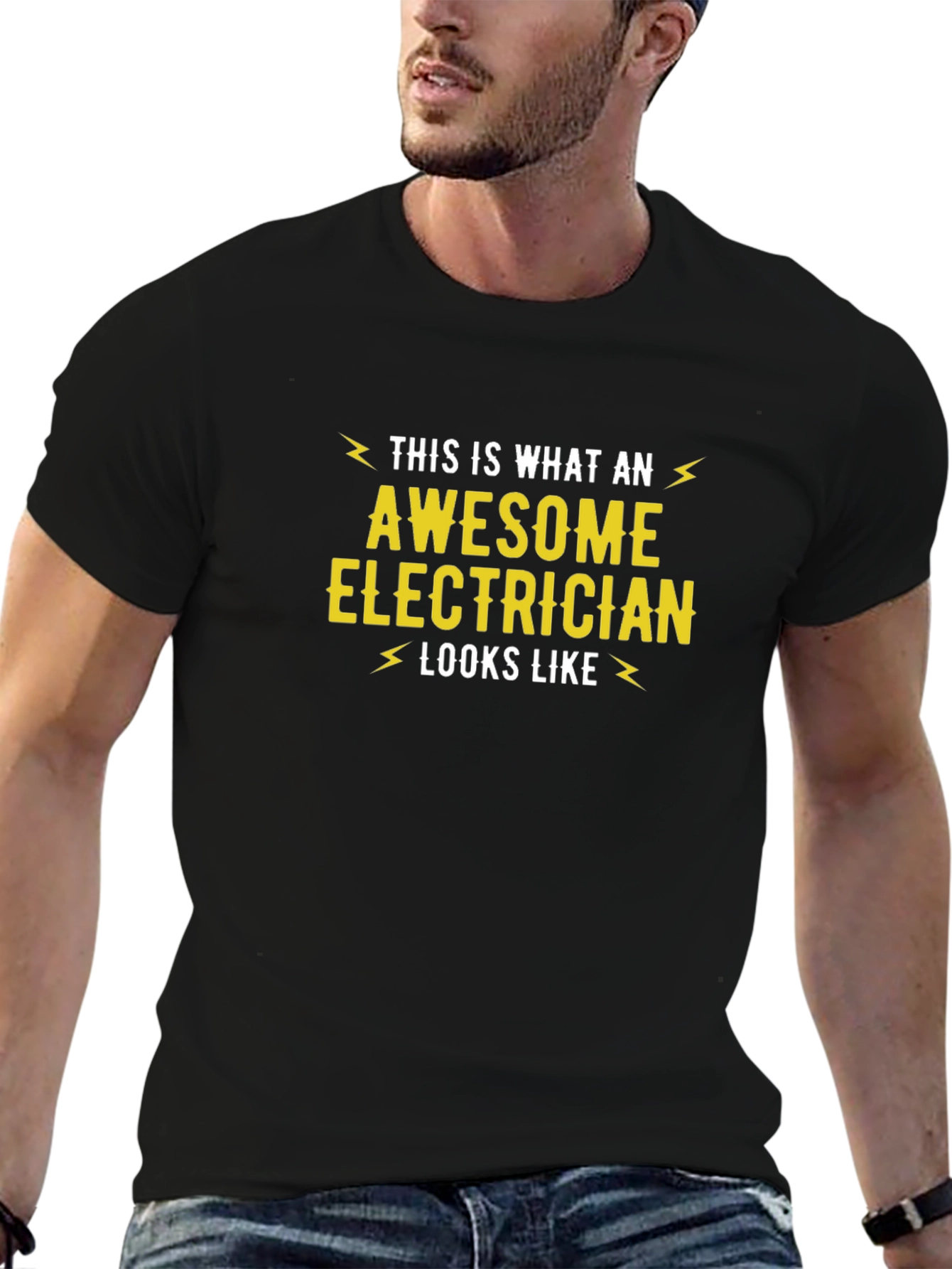 Awesome Electrician T-Shirt - Gift for Electricians