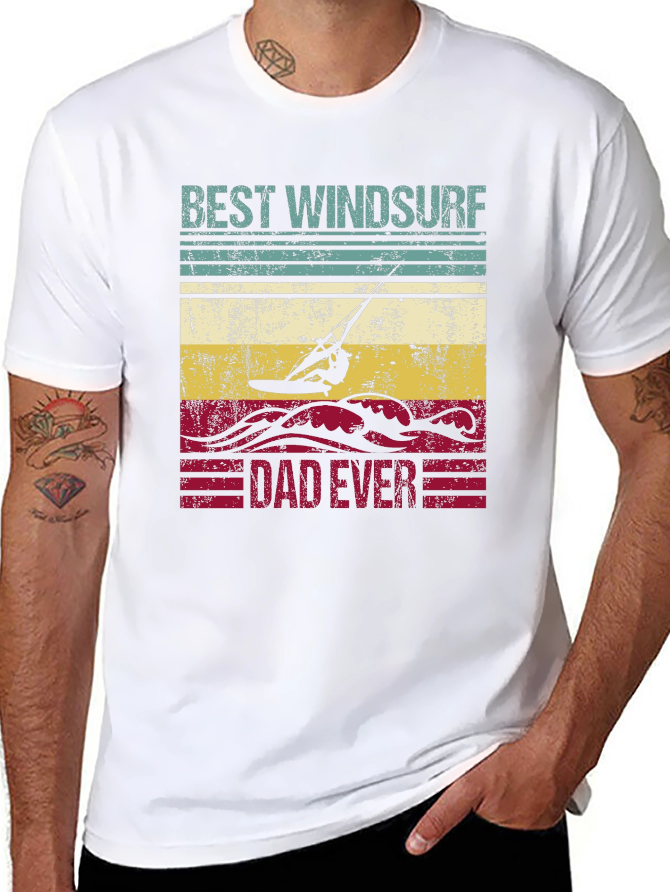 Best Windsurf Dad Ever T-Shirt