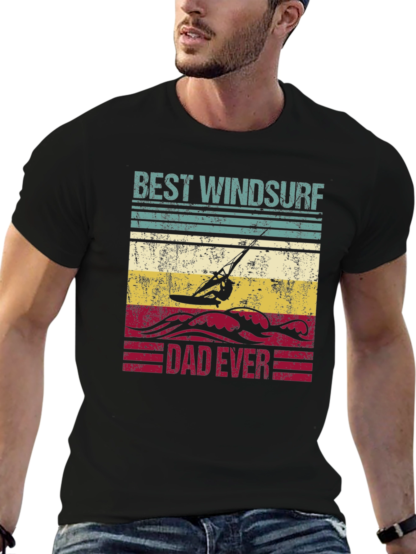Best Windsurf Dad Ever T-Shirt