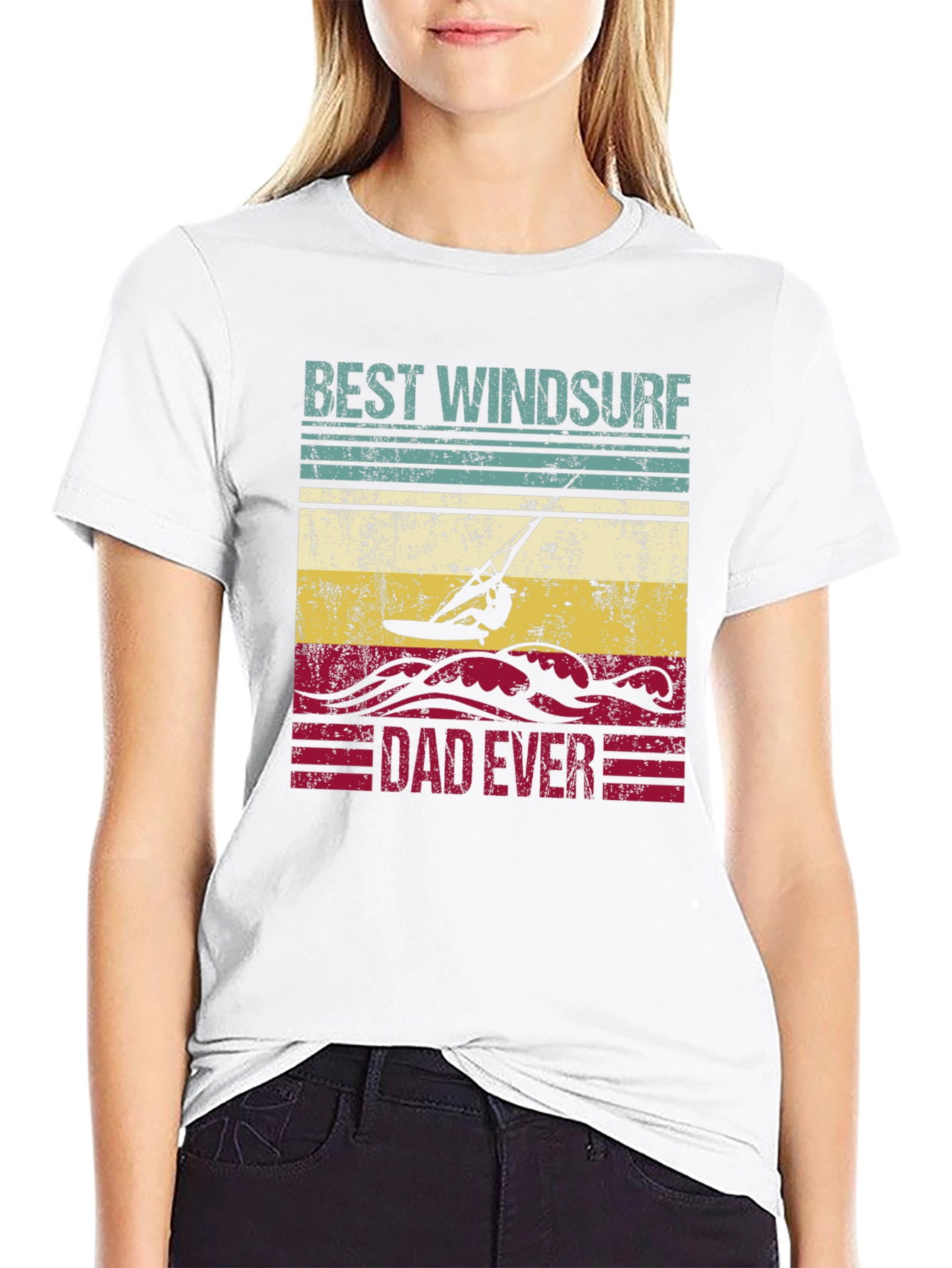 Best Windsurf Dad Ever T-Shirt