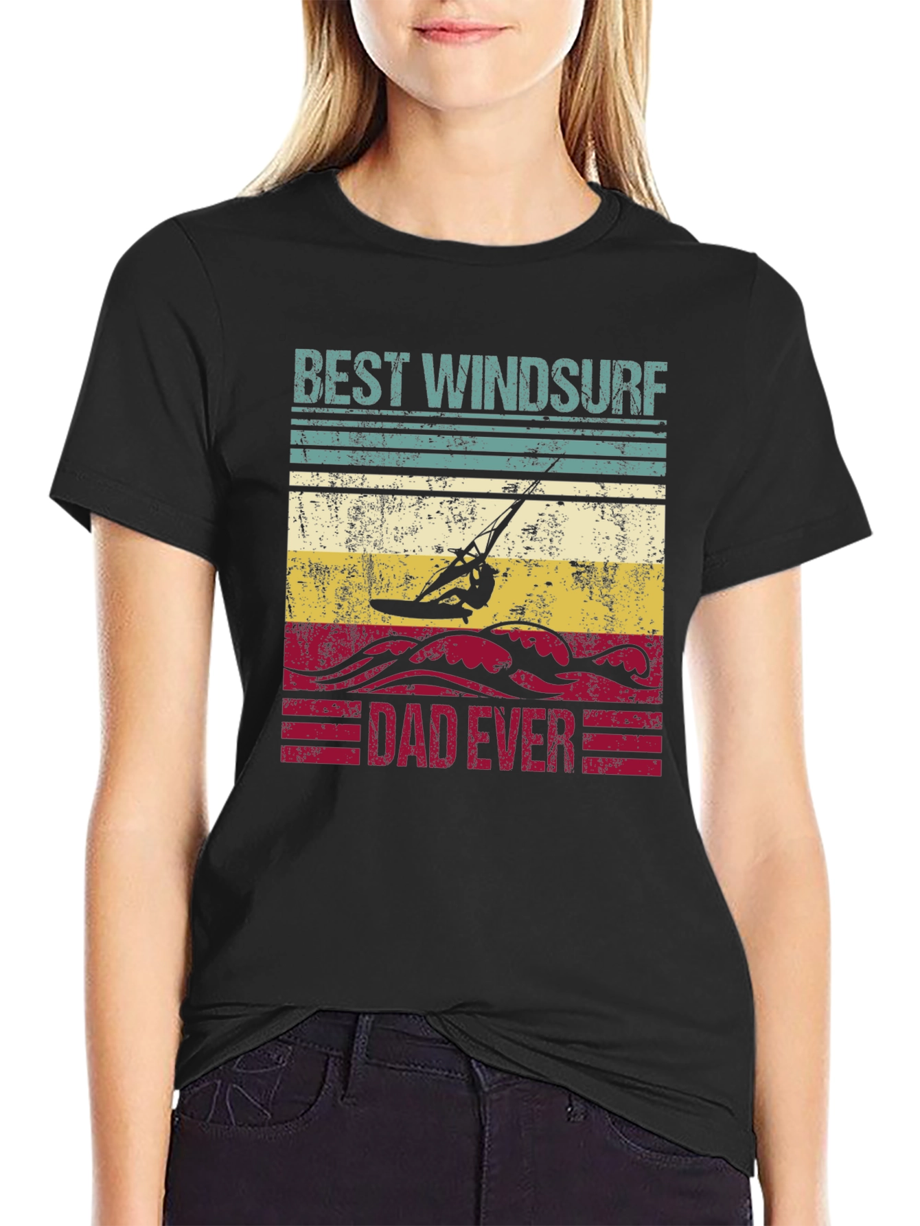 Best Windsurf Dad Ever T-Shirt