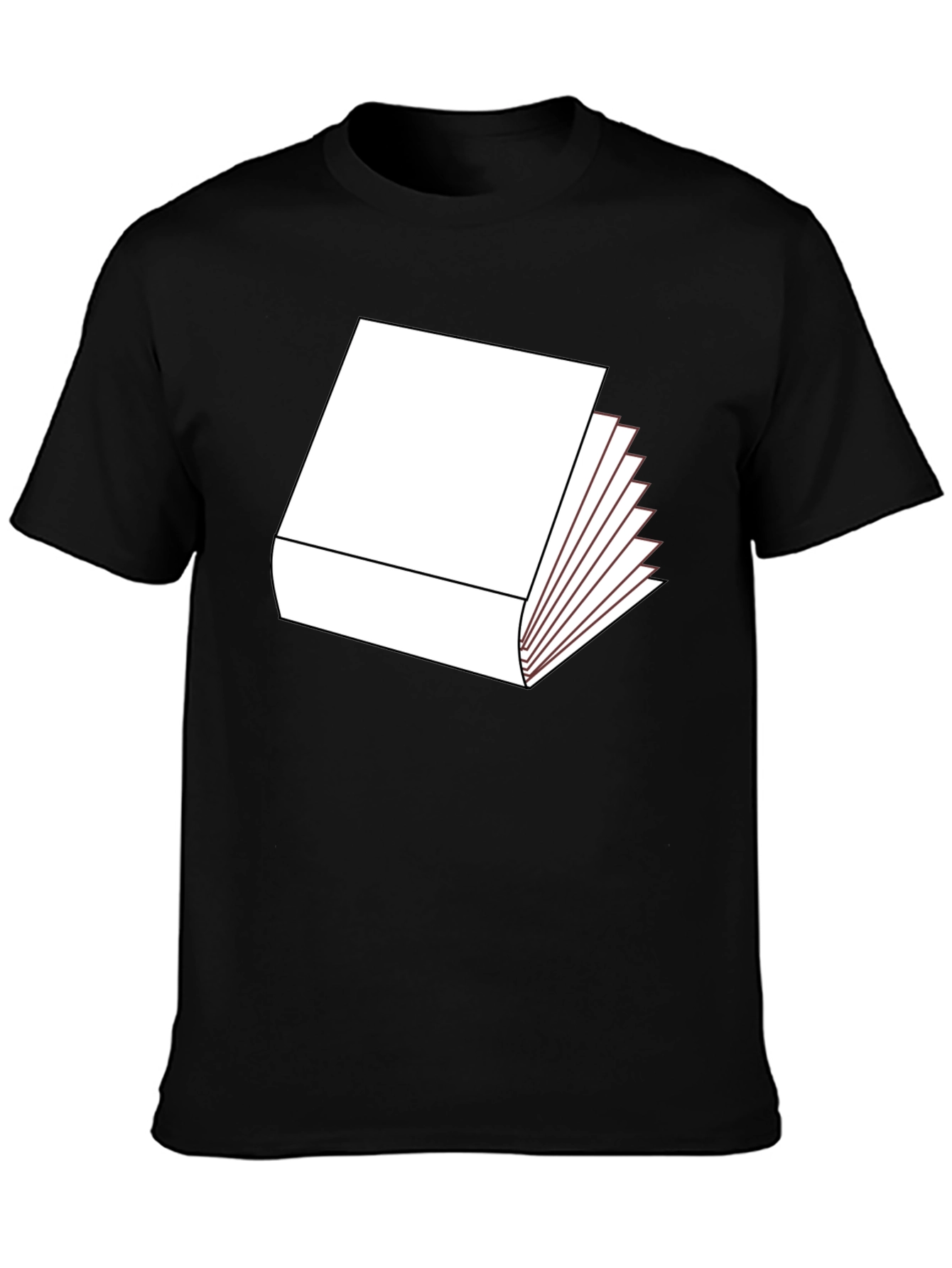 Bookworm Black T-Shirt