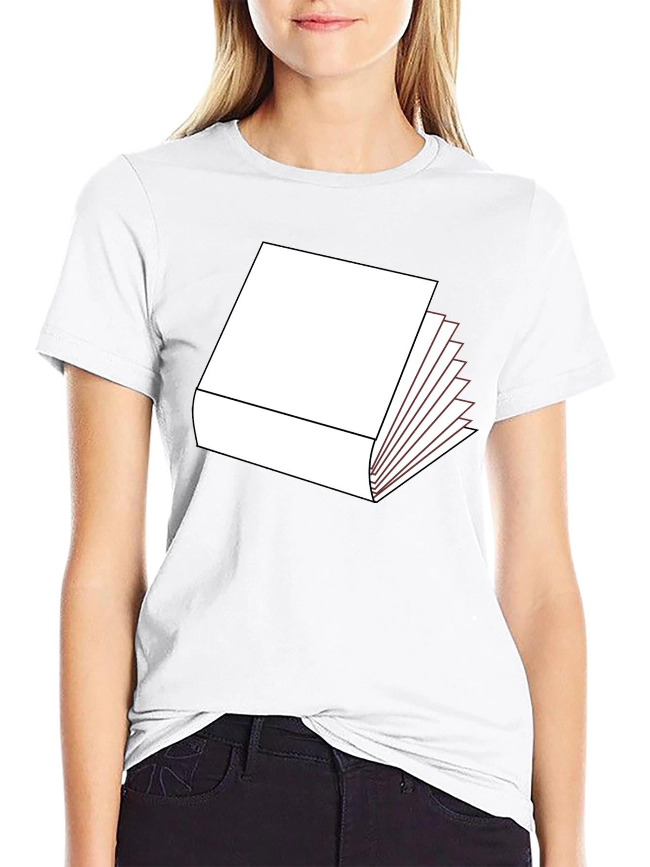 Bookworm Black T-Shirt