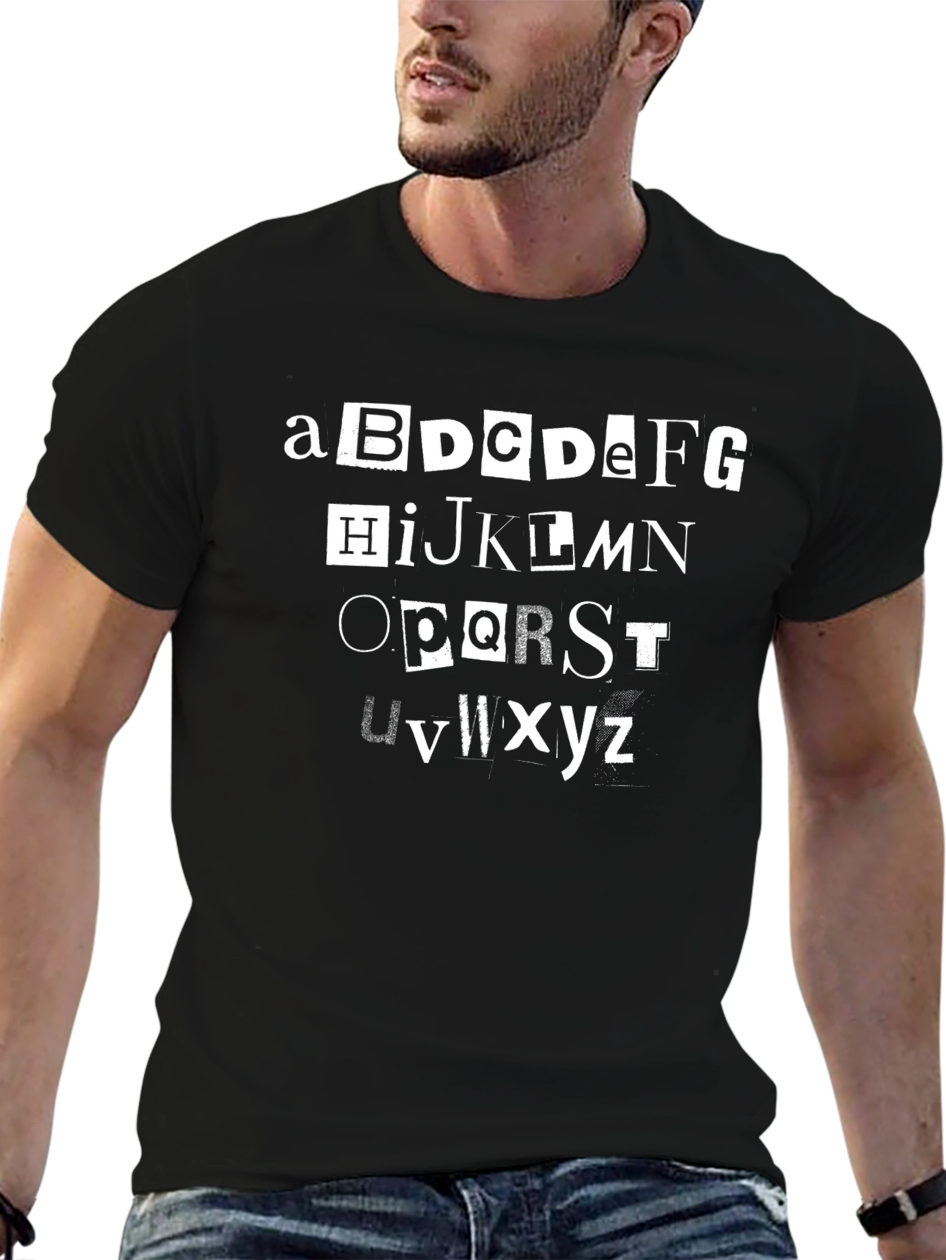 Alphabet Ransom T-Shirt