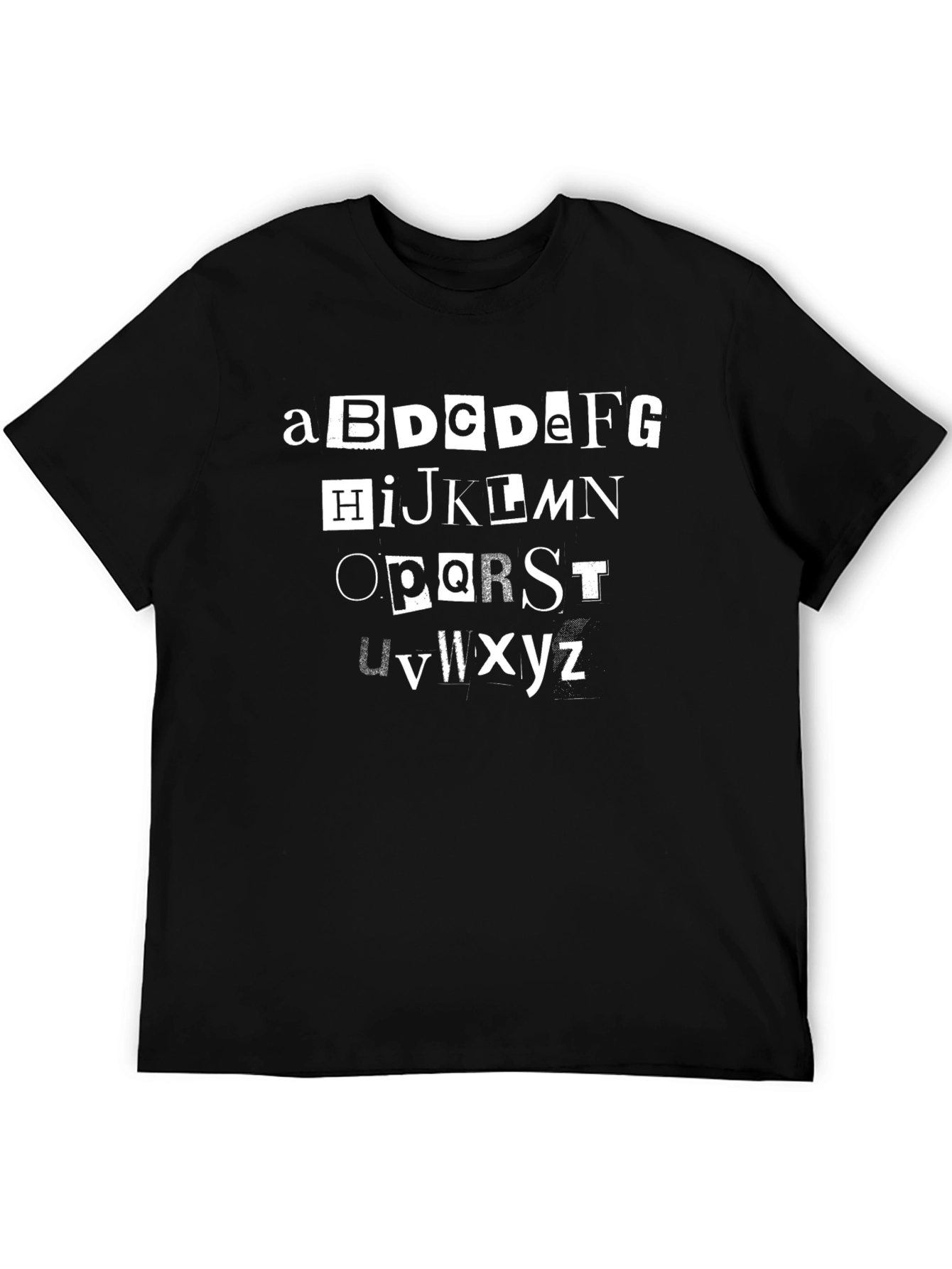 Alphabet Ransom T-Shirt
