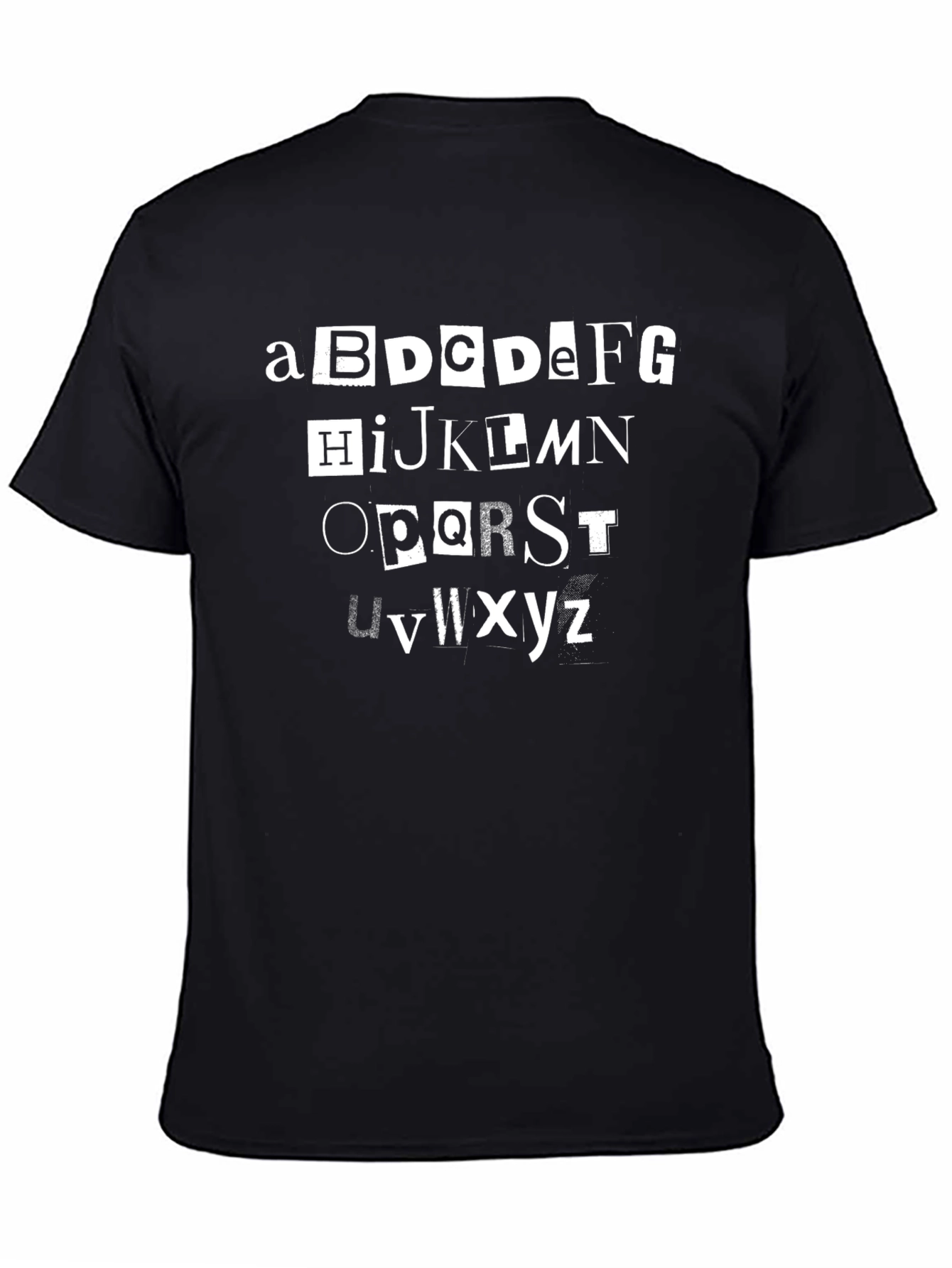 Alphabet Ransom T-Shirt