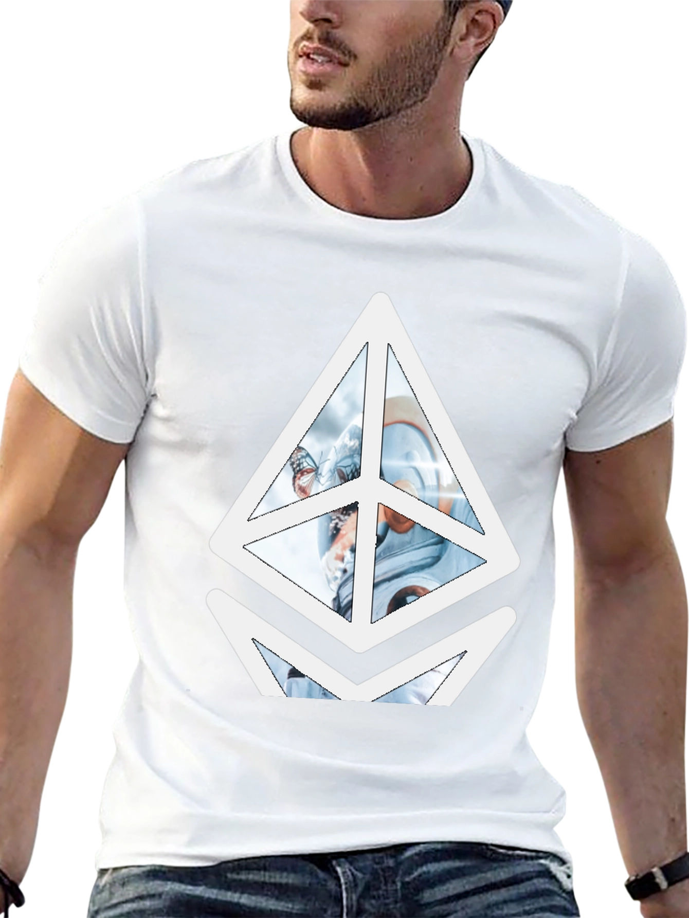 Ethereum Astronaut Black Graphic Tee