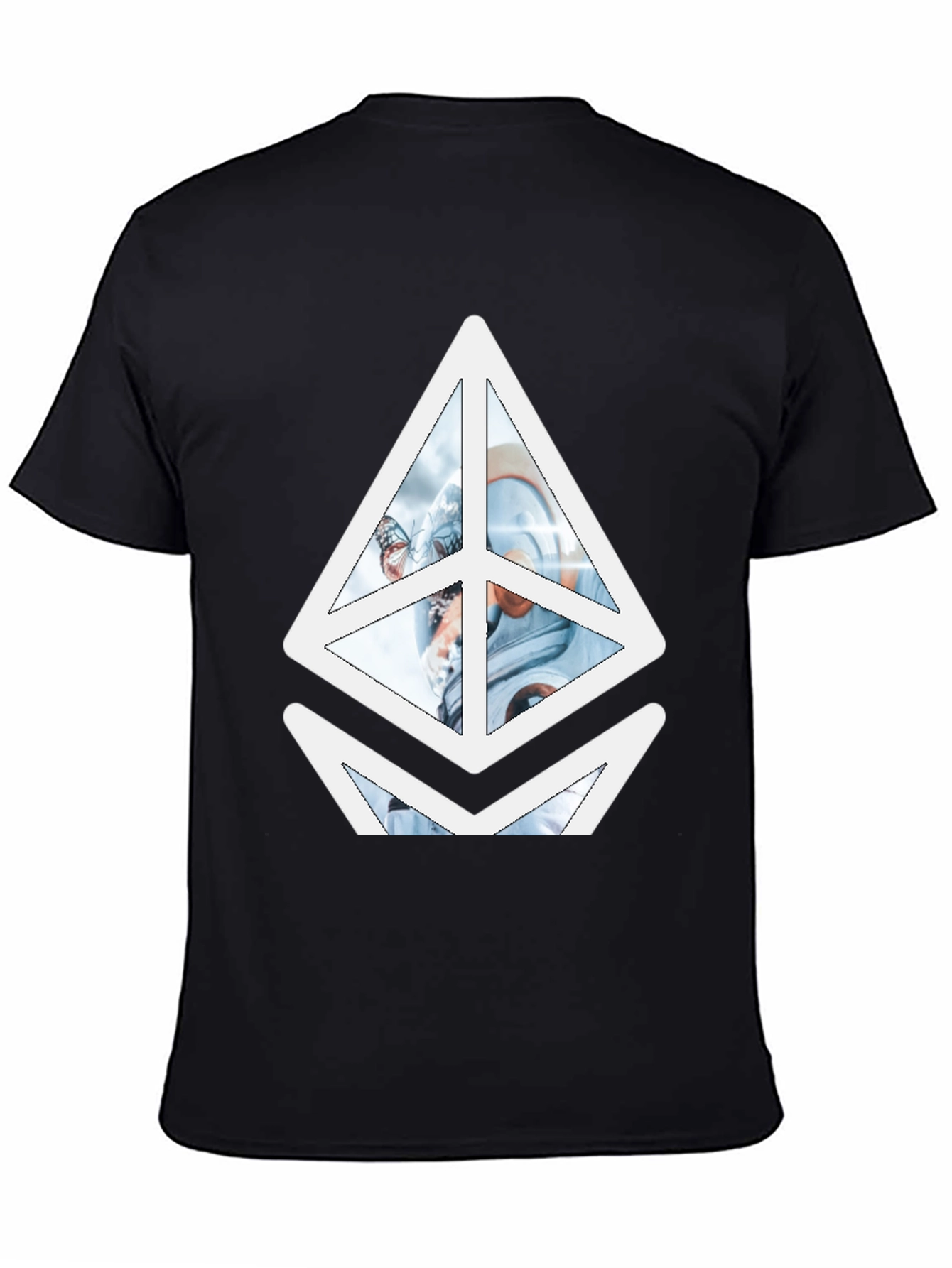 Ethereum Astronaut Black Graphic Tee