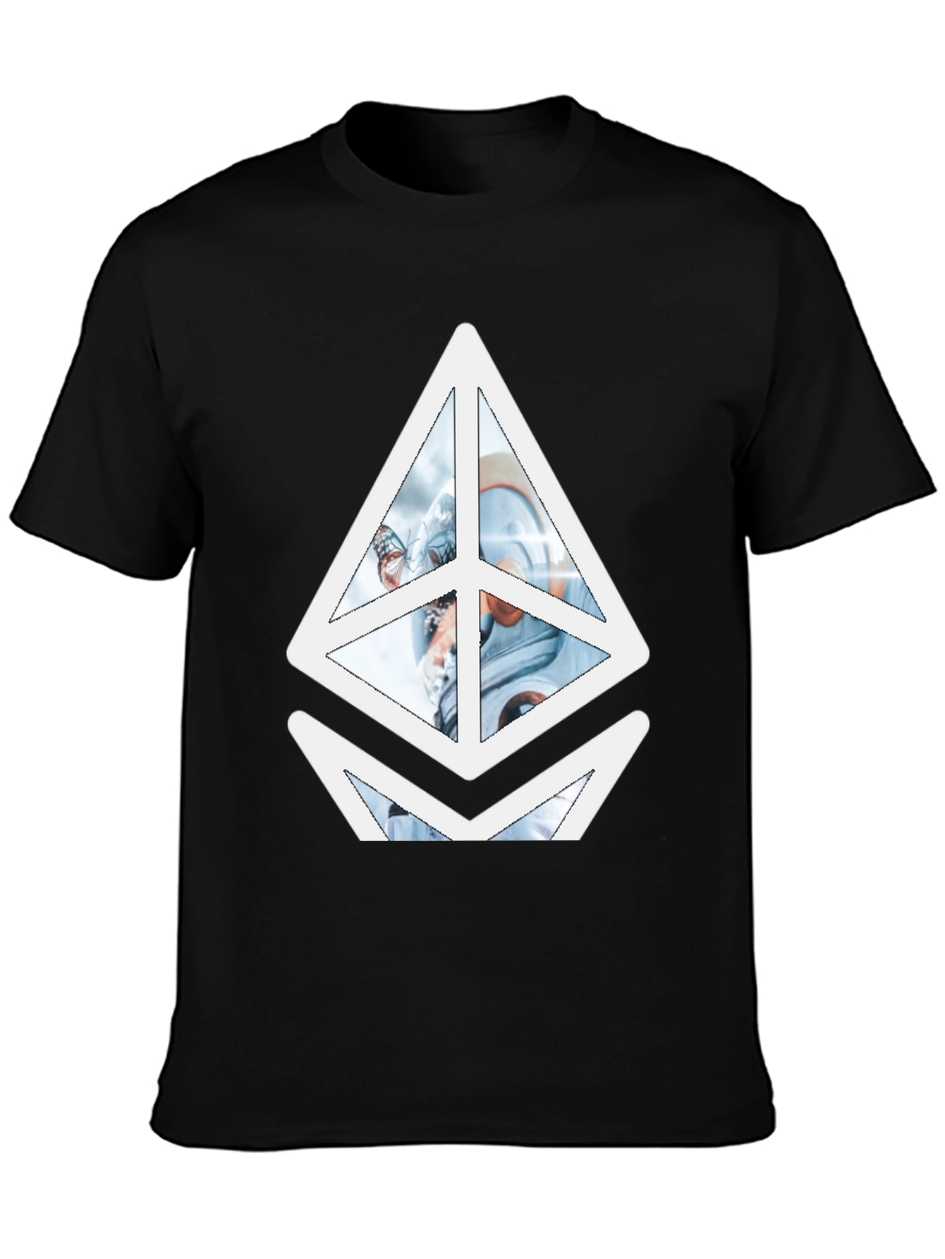 Ethereum Astronaut Black Graphic Tee