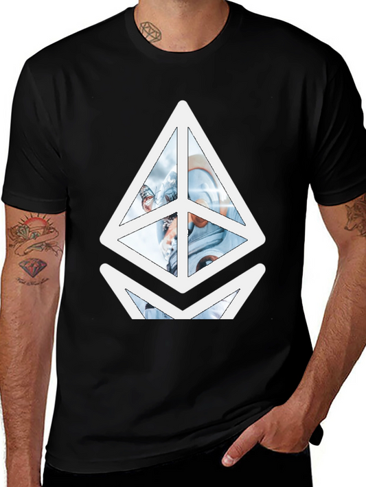 Ethereum Astronaut Black Graphic Tee