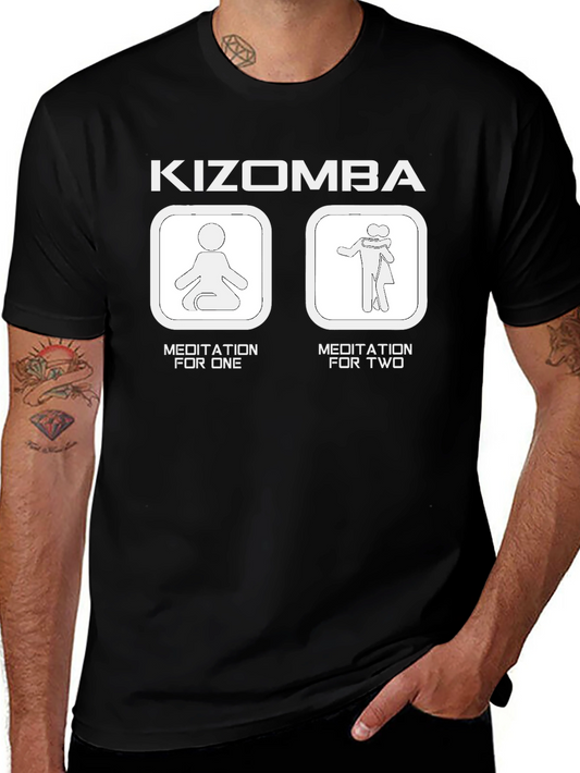 Kizomba Meditation T-Shirt - Dance Meditation Tee