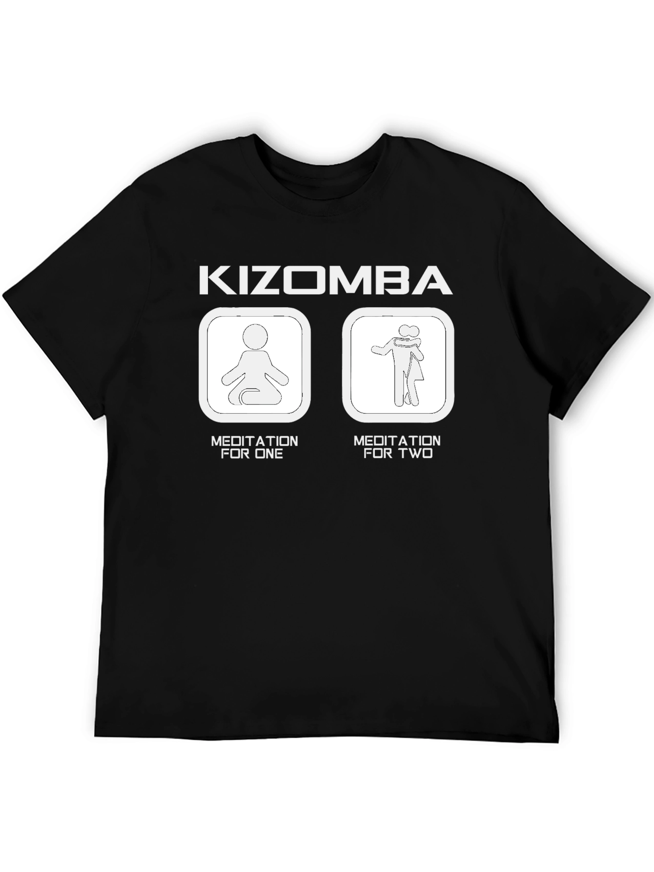 Kizomba Meditation T-Shirt - Dance Meditation Tee