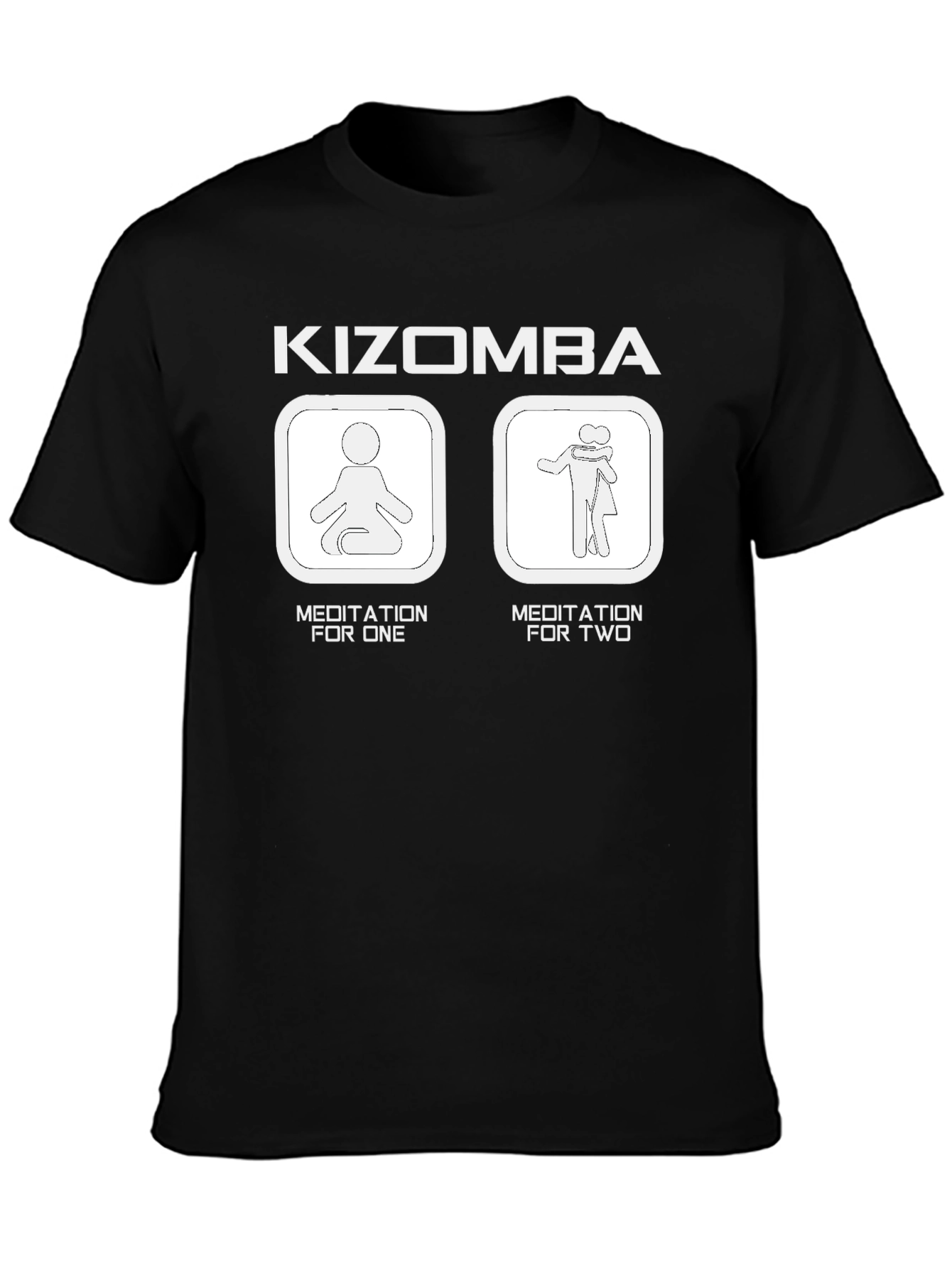 Kizomba Meditation T-Shirt - Dance Meditation Tee
