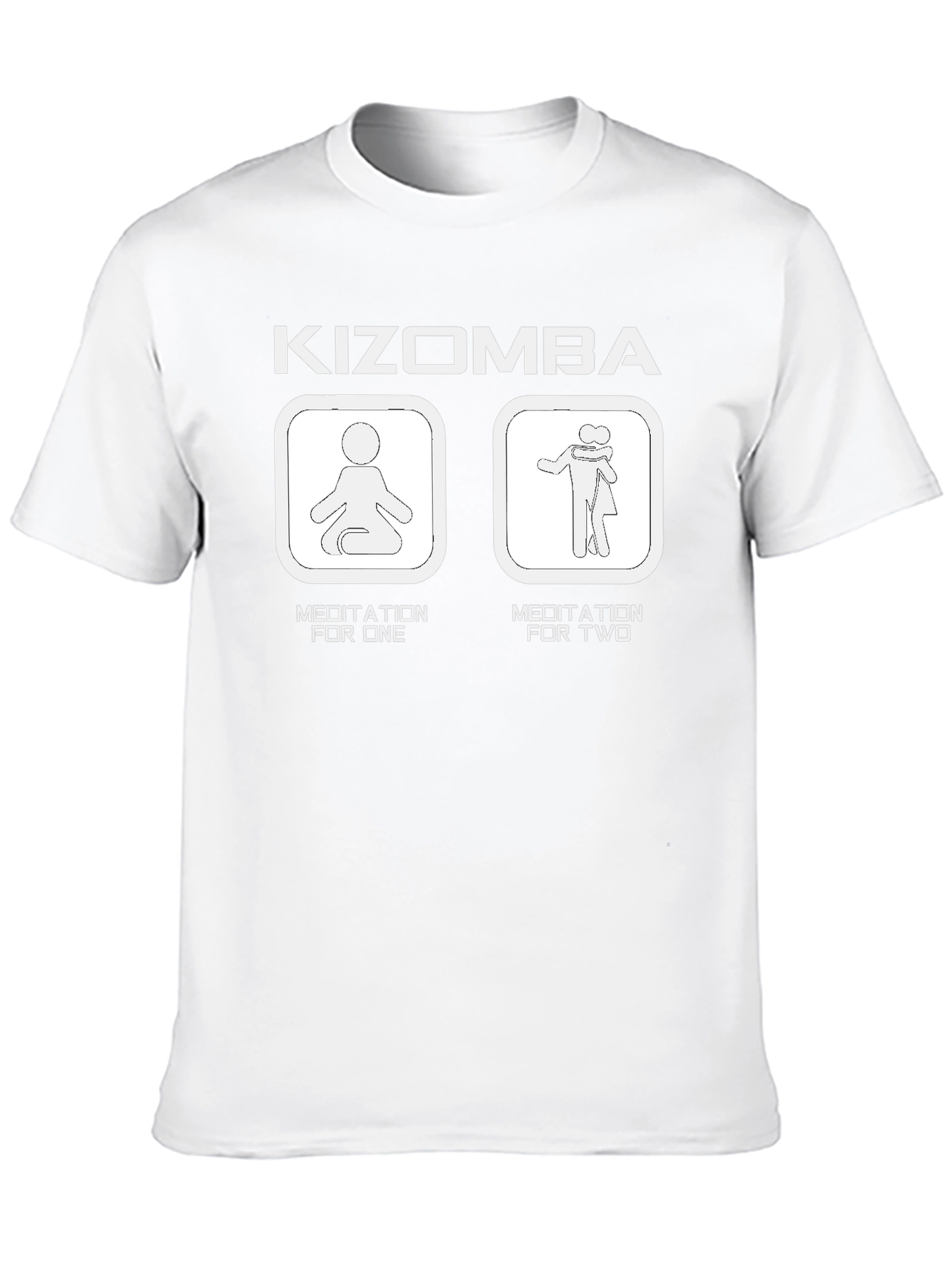 Kizomba Meditation T-Shirt - Dance Meditation Tee