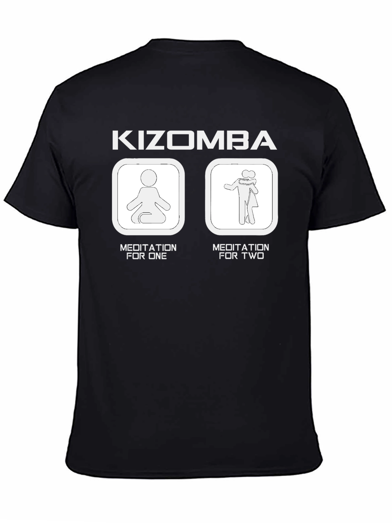 Kizomba Meditation T-Shirt - Dance Meditation Tee