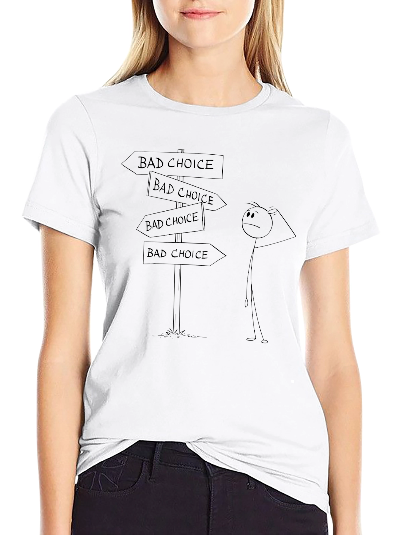 Bad Choice T-Shirt - Funny Decision Tee