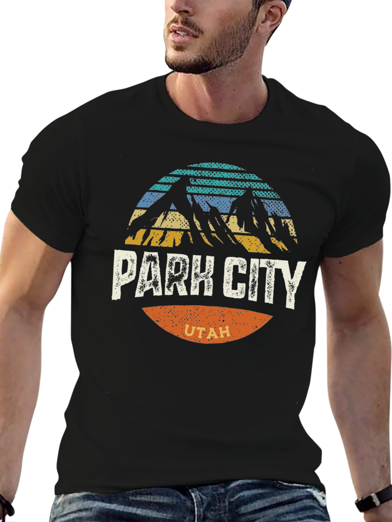 Park City Utah Retro Graphic Tee