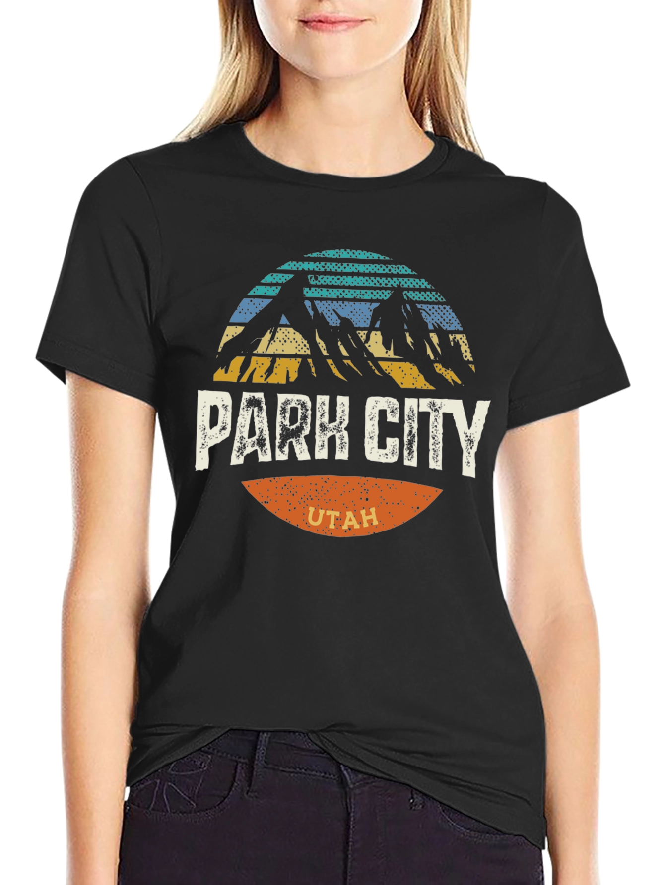 Park City Utah Retro Graphic Tee
