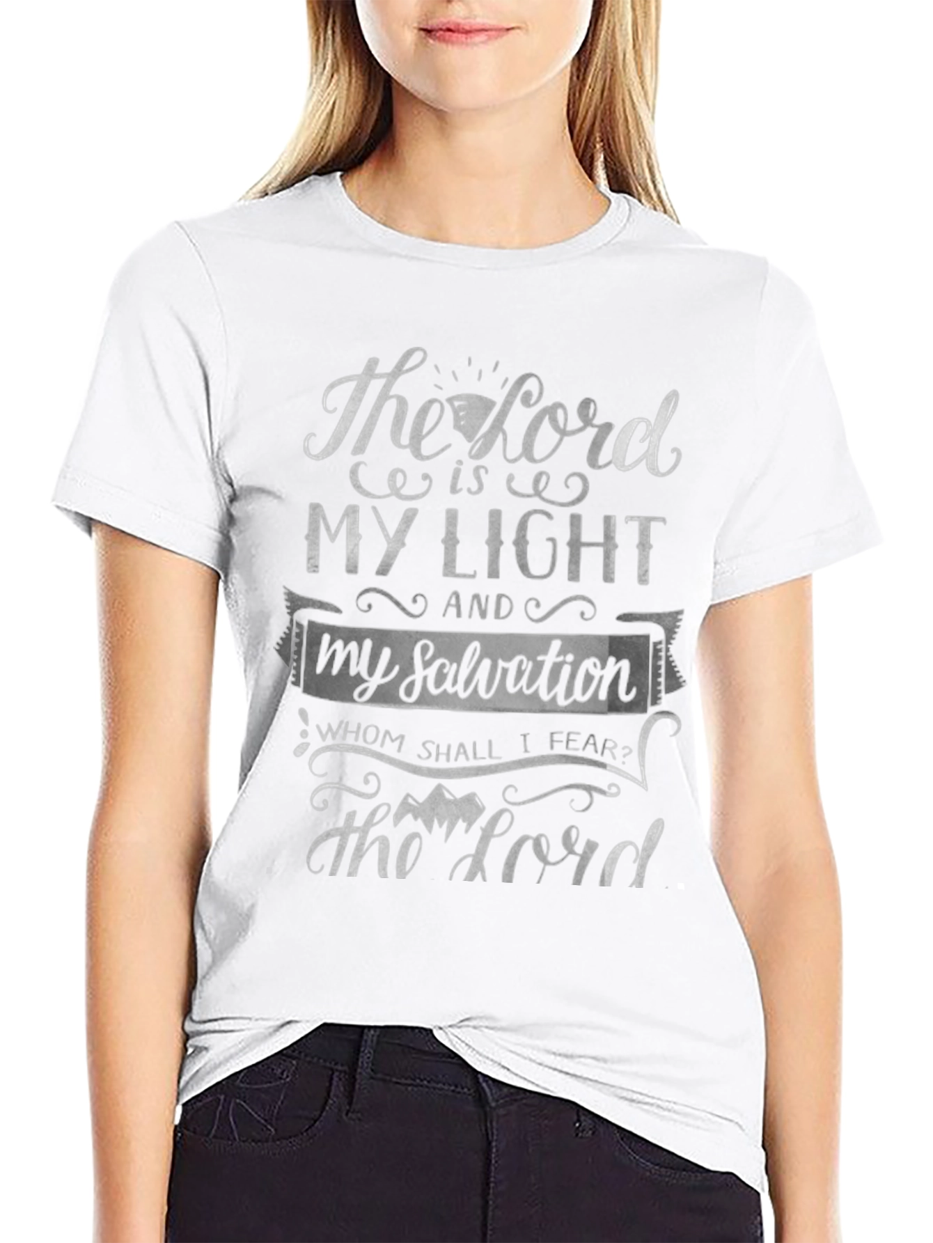 The Lord is My Light Graphic T-Shirt