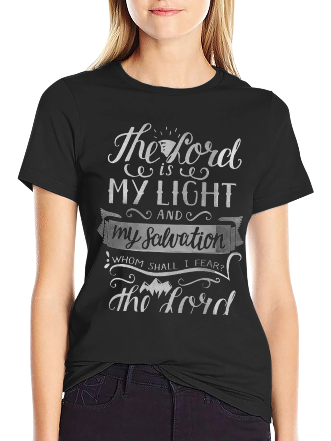 The Lord is My Light Graphic T-Shirt