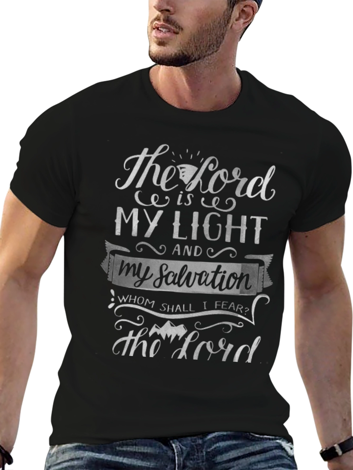 The Lord is My Light Graphic T-Shirt