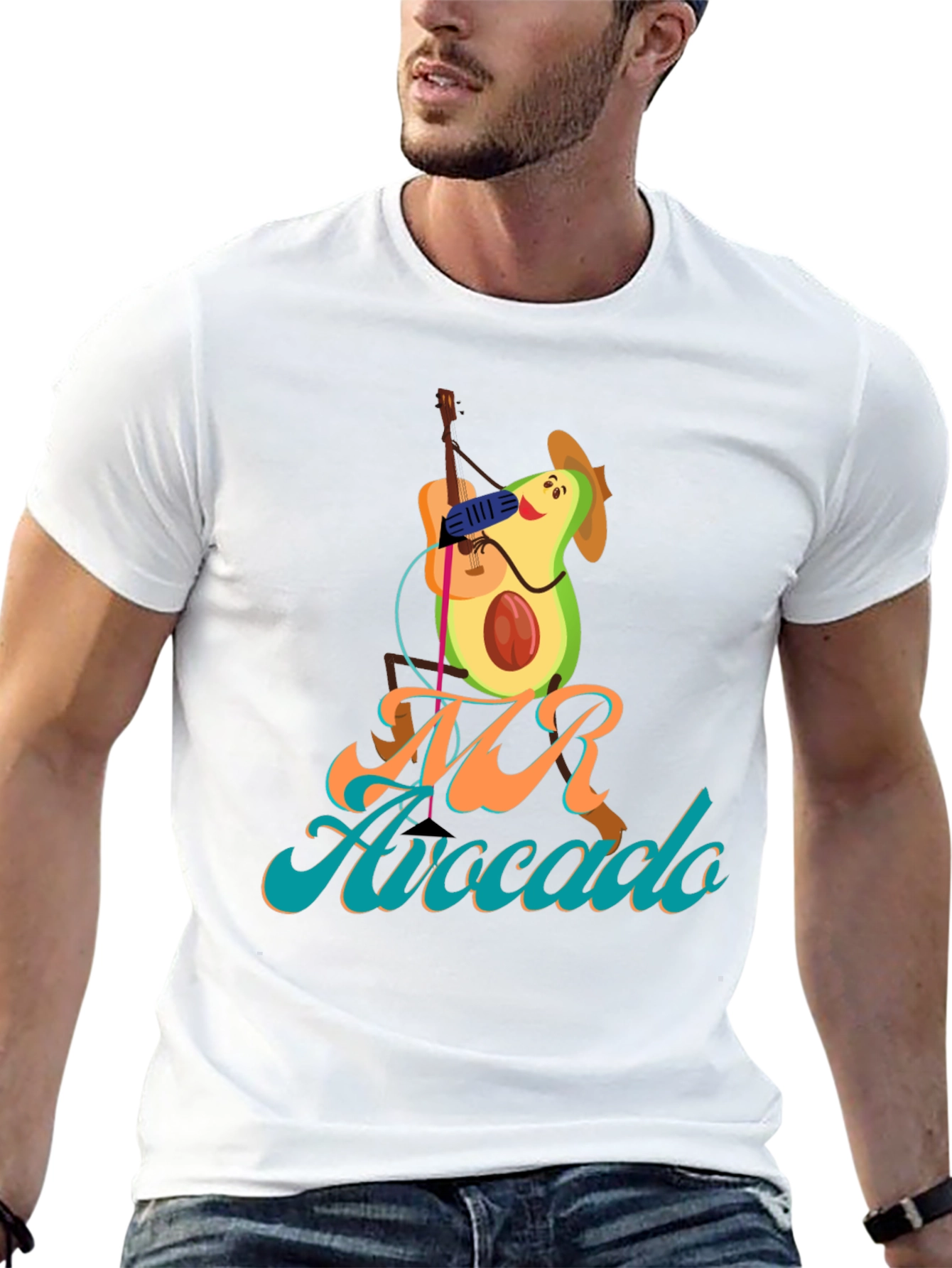 MR Avocado T-Shirt - Unique Graphic Tee