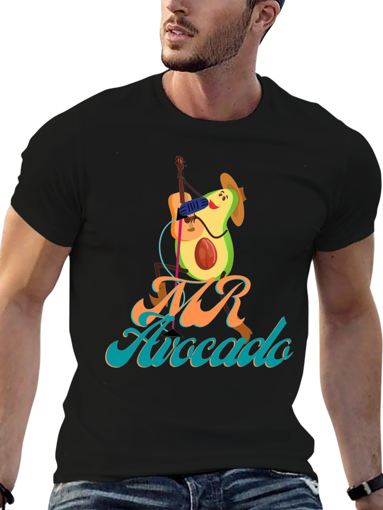 MR Avocado T-Shirt - Unique Graphic Tee