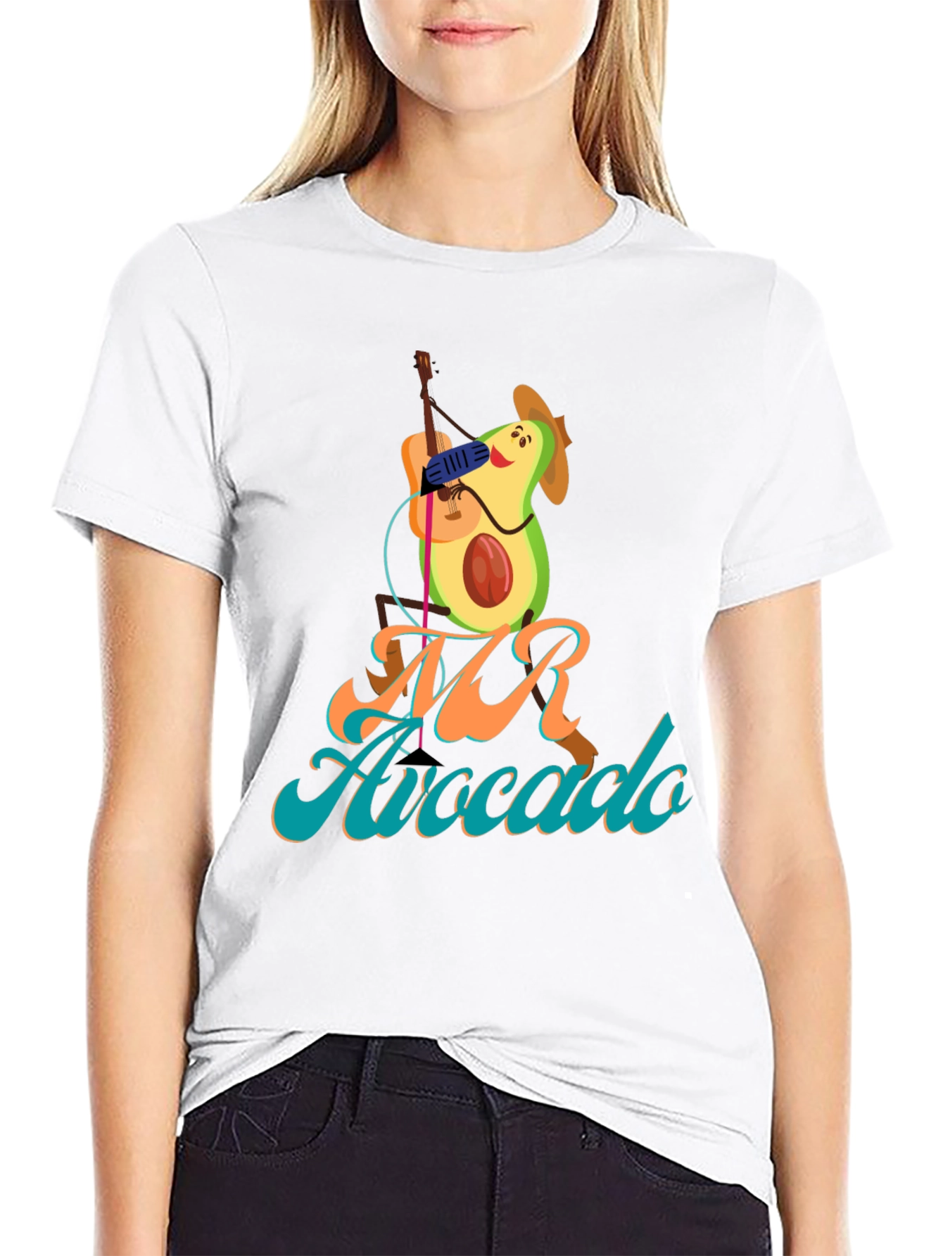 MR Avocado T-Shirt - Unique Graphic Tee