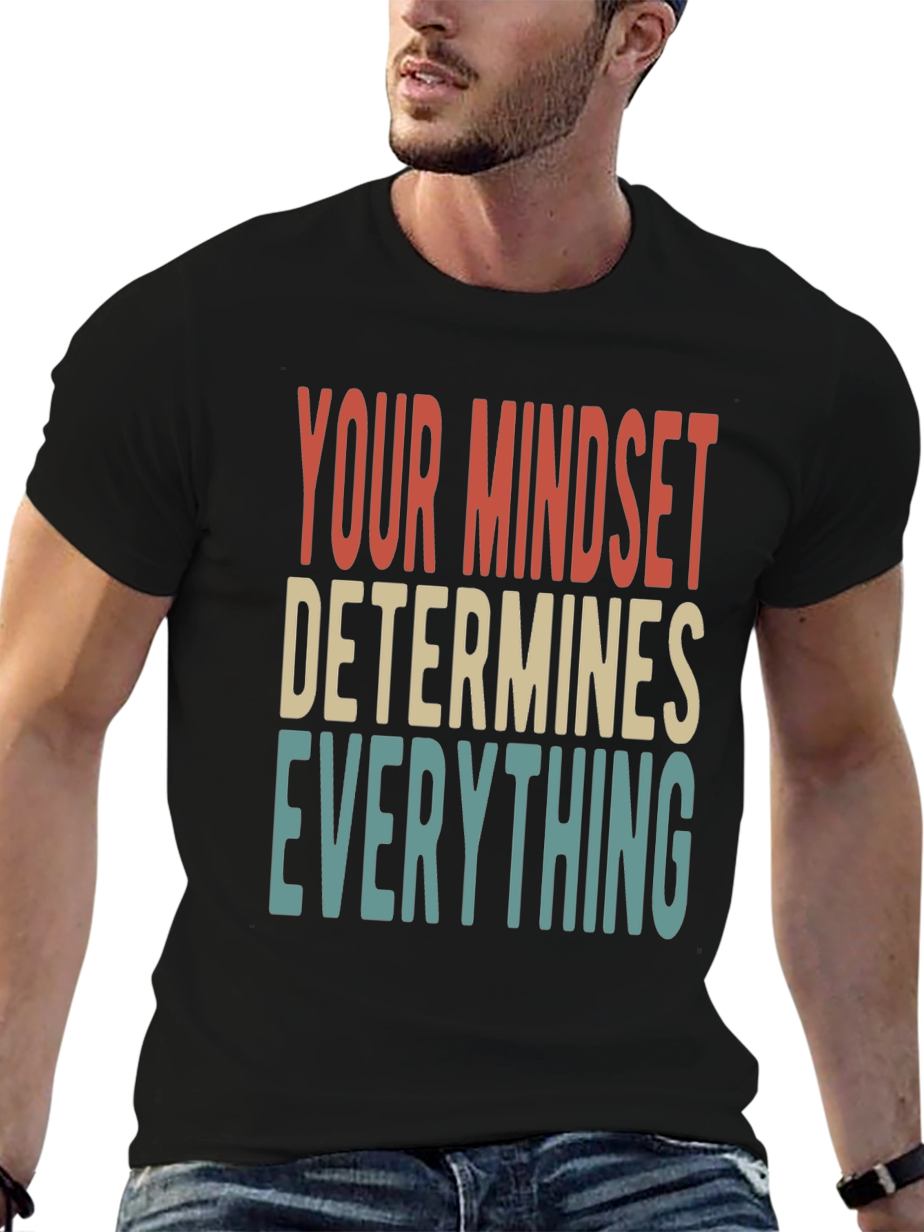 Mindset Determines Everything Graphic Tee