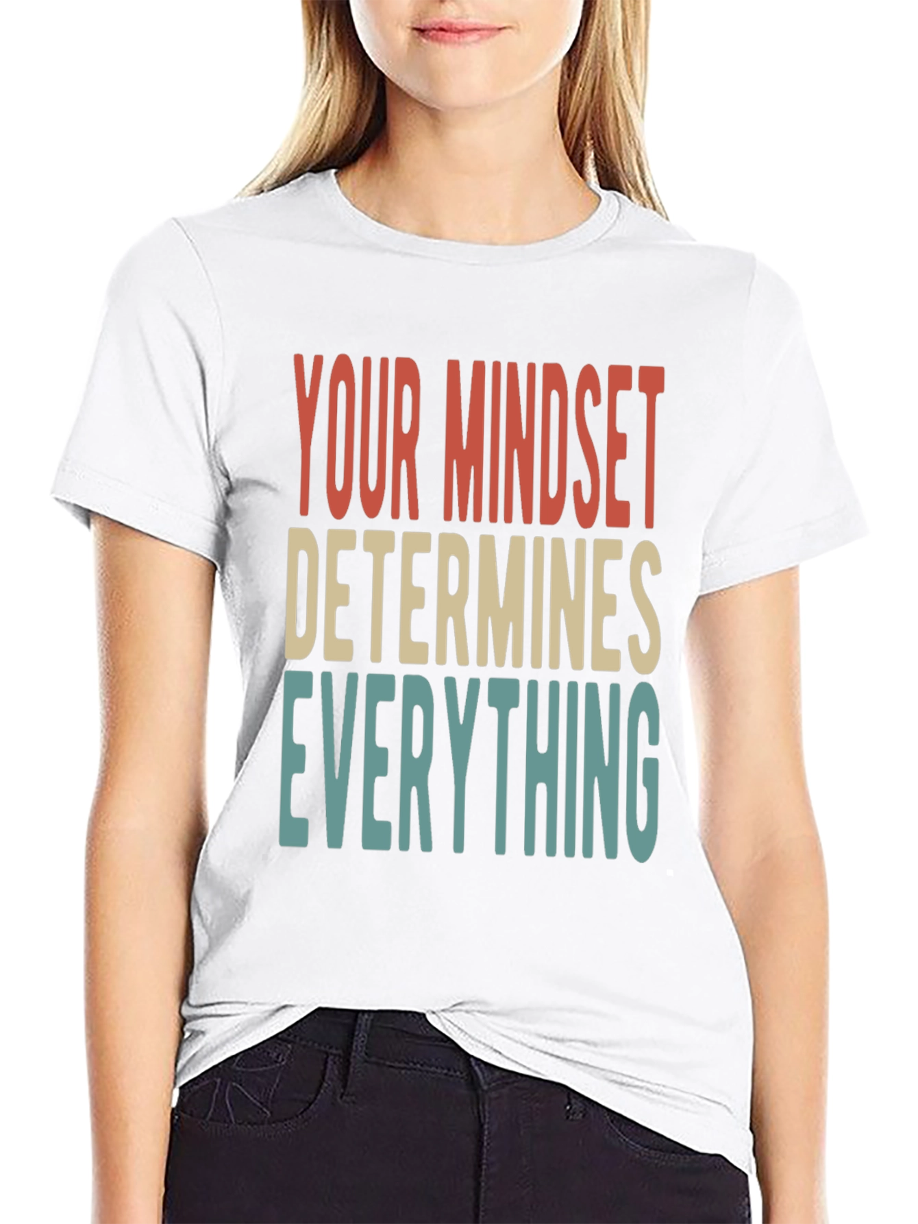 Mindset Determines Everything Graphic Tee
