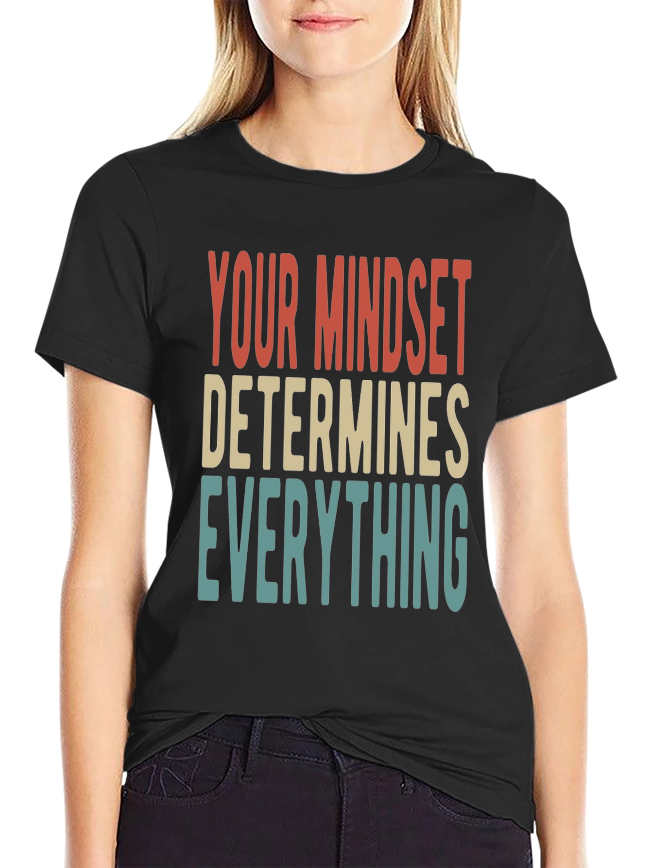 Mindset Determines Everything Graphic Tee