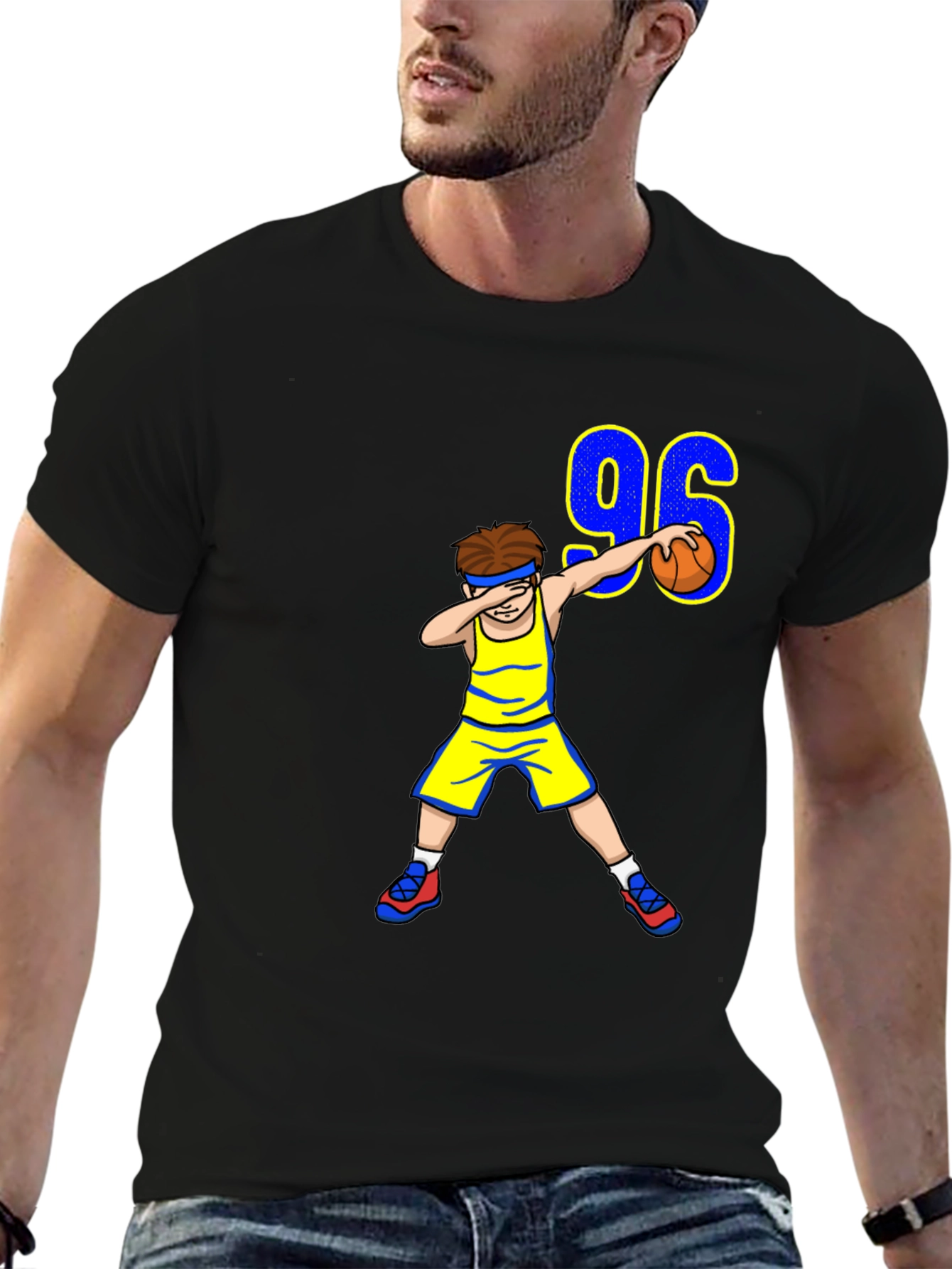 Dabbing Basketball Player 96 T-Shirt
