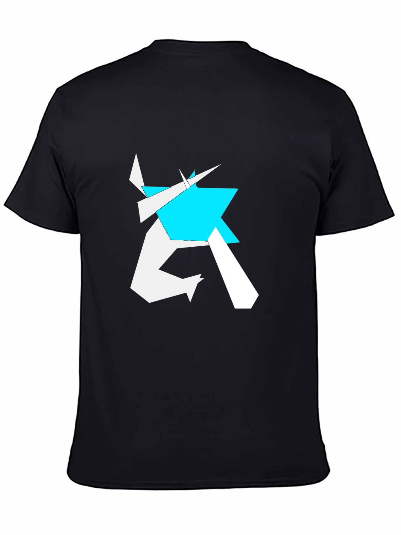 Abstract Geometric Graphic Print T-Shirt
