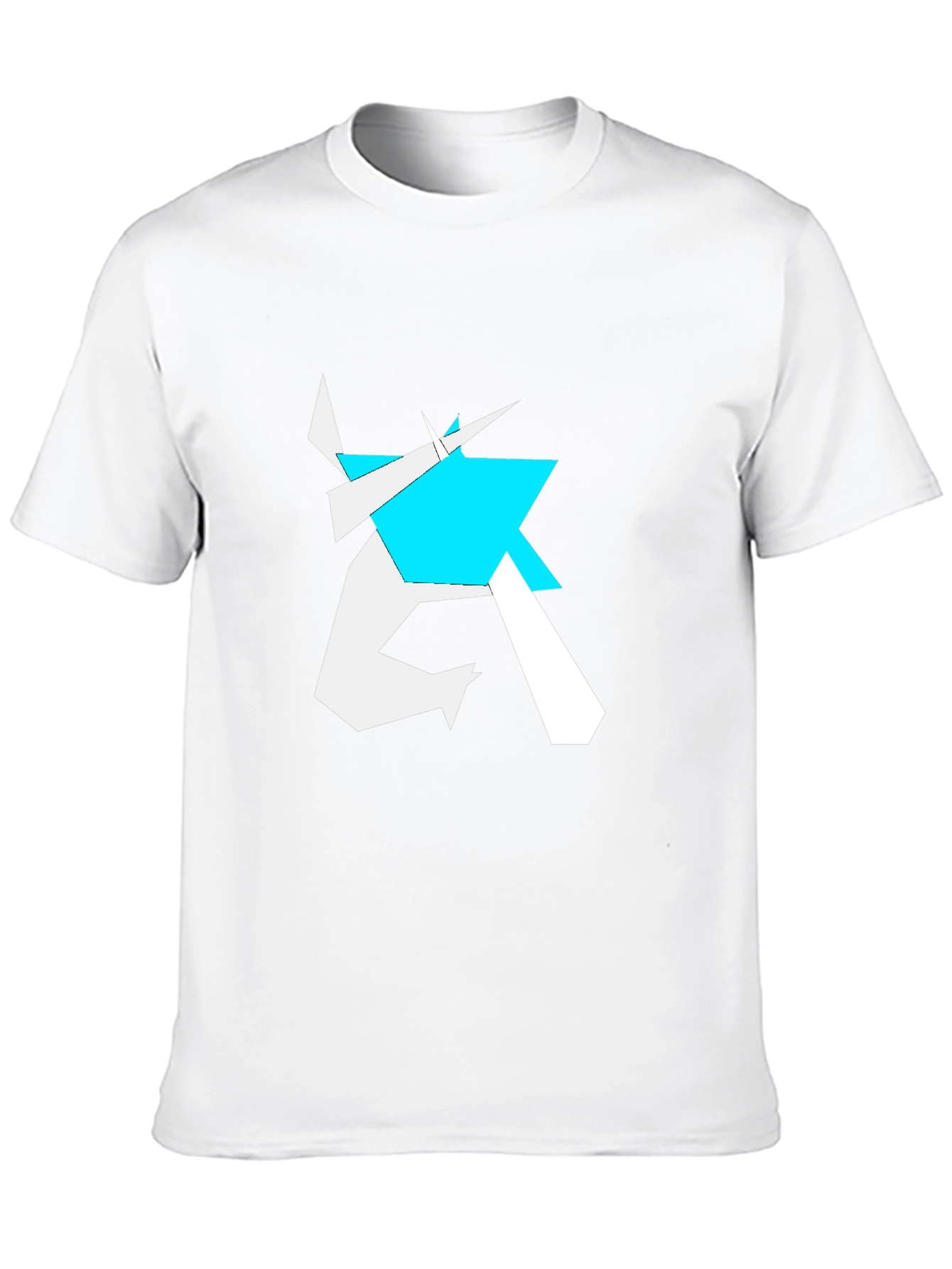 Abstract Geometric Graphic Print T-Shirt