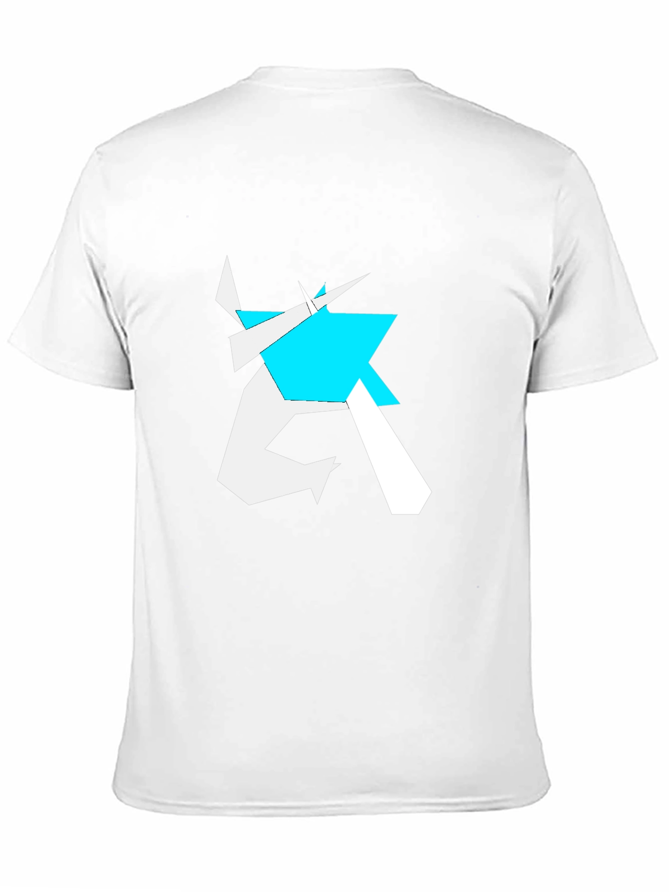 Abstract Geometric Graphic Print T-Shirt