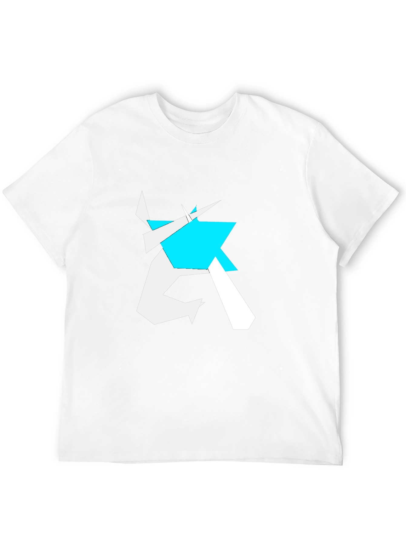 Abstract Geometric Graphic Print T-Shirt