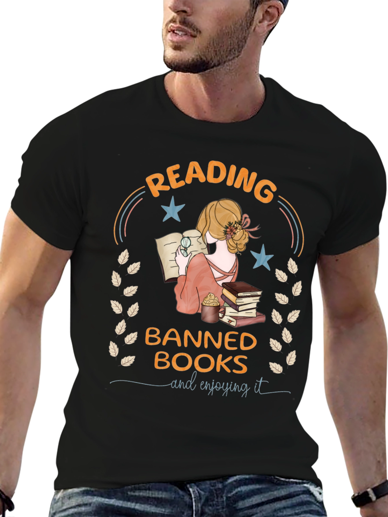Reading Banned Books T-Shirt
