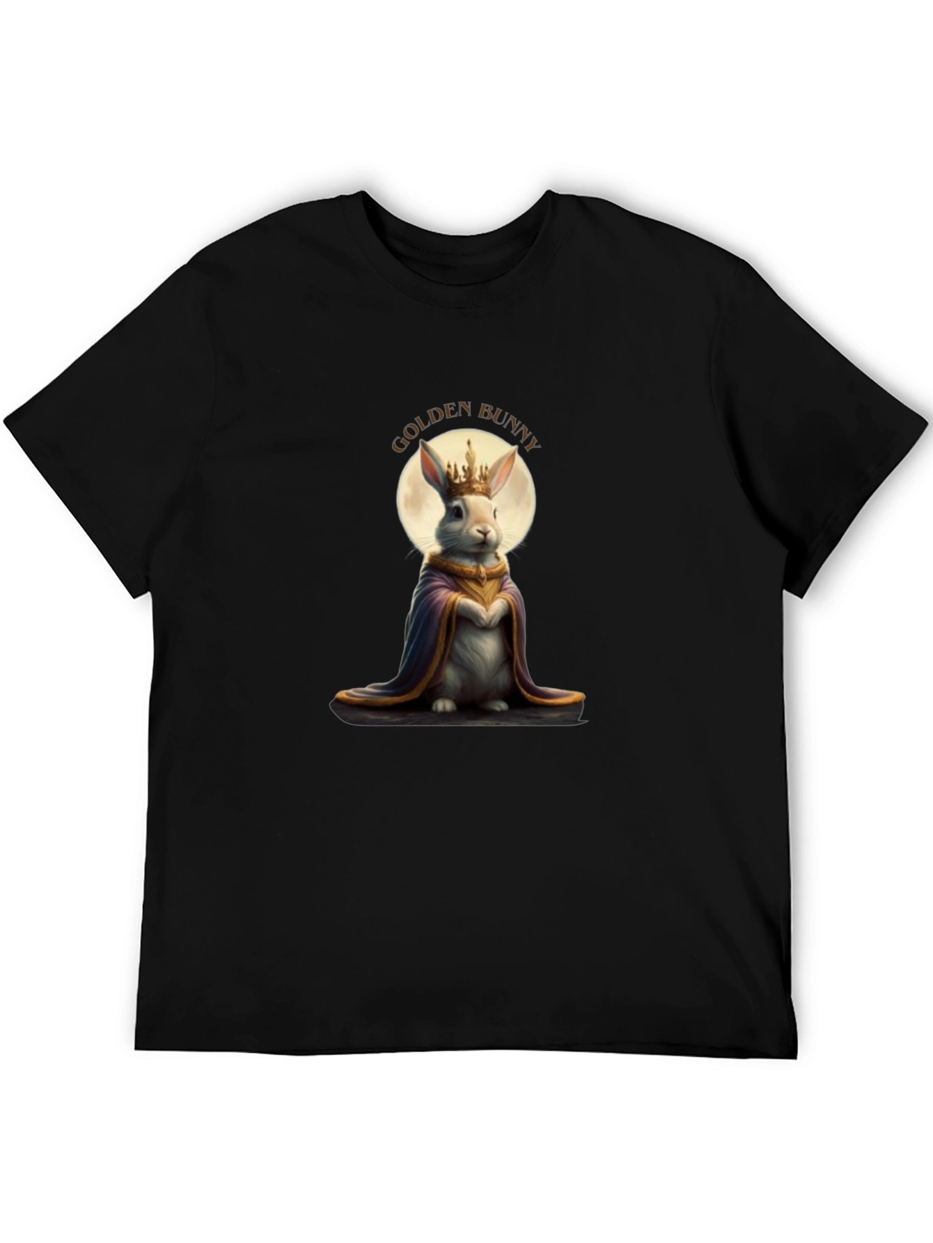 Golden Bunny King Graphic Tee