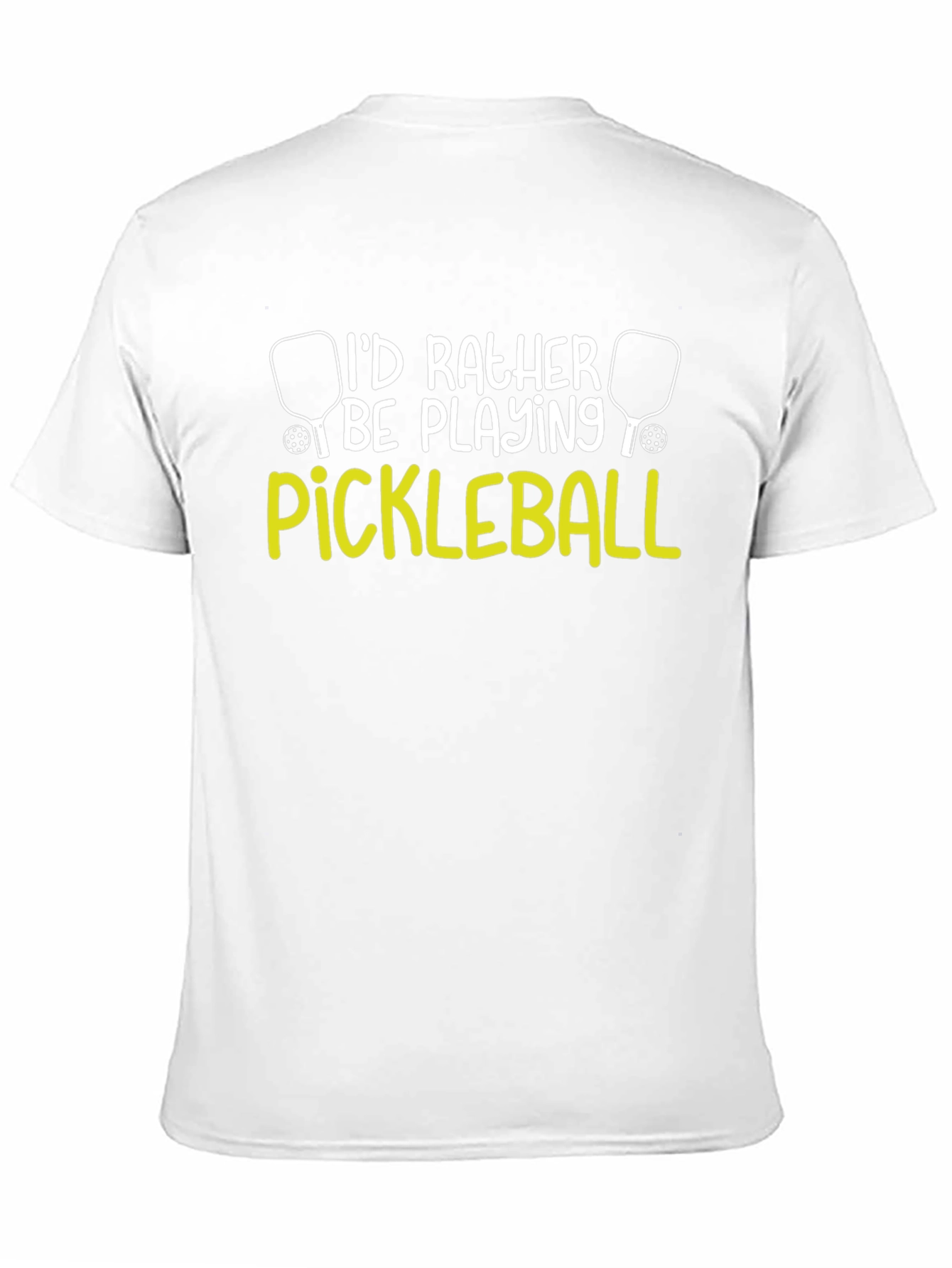 Id Rather Be Playing Pickleball T-Shirt