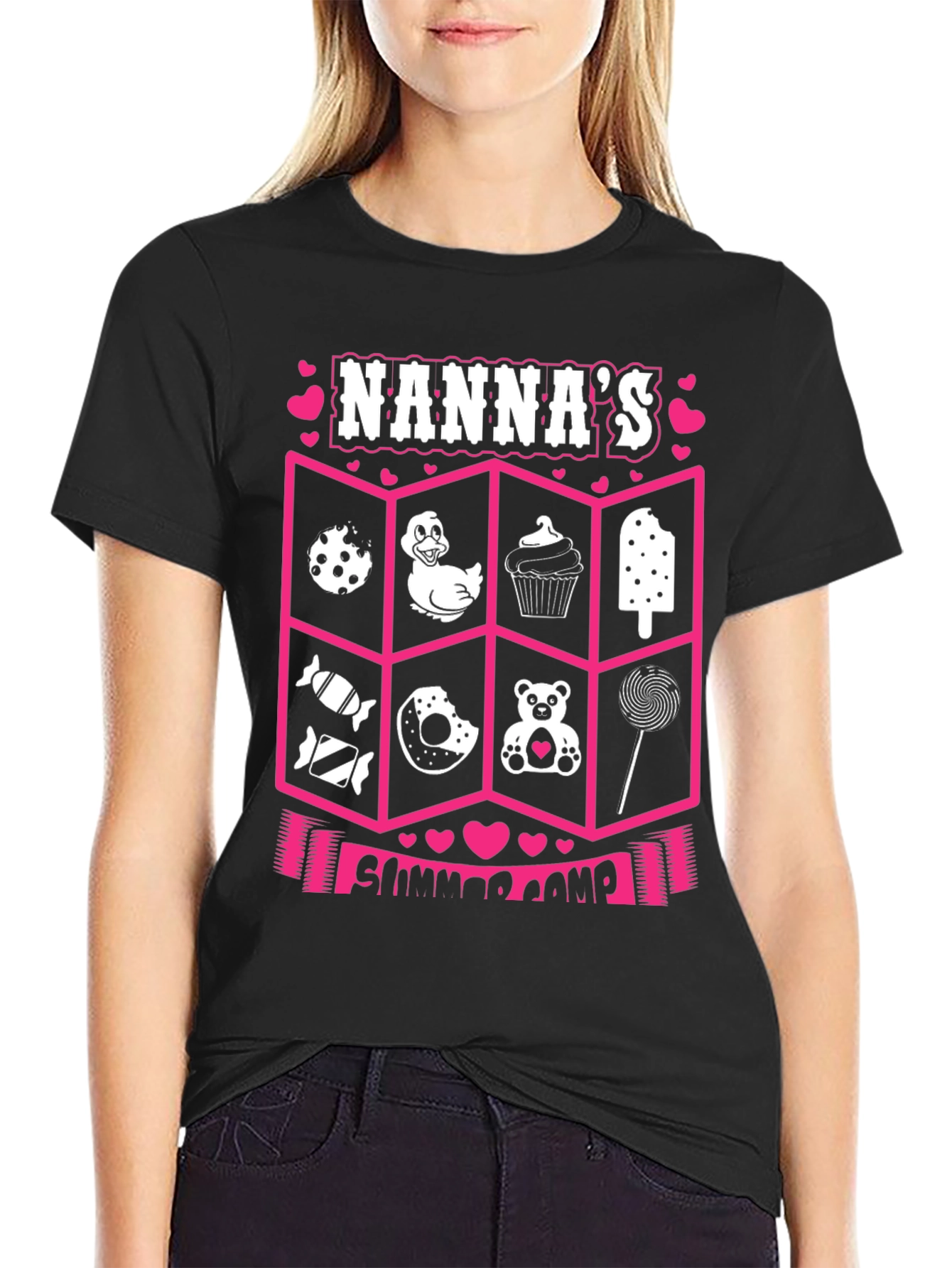 Nannas Summer Camp Graphic Tee