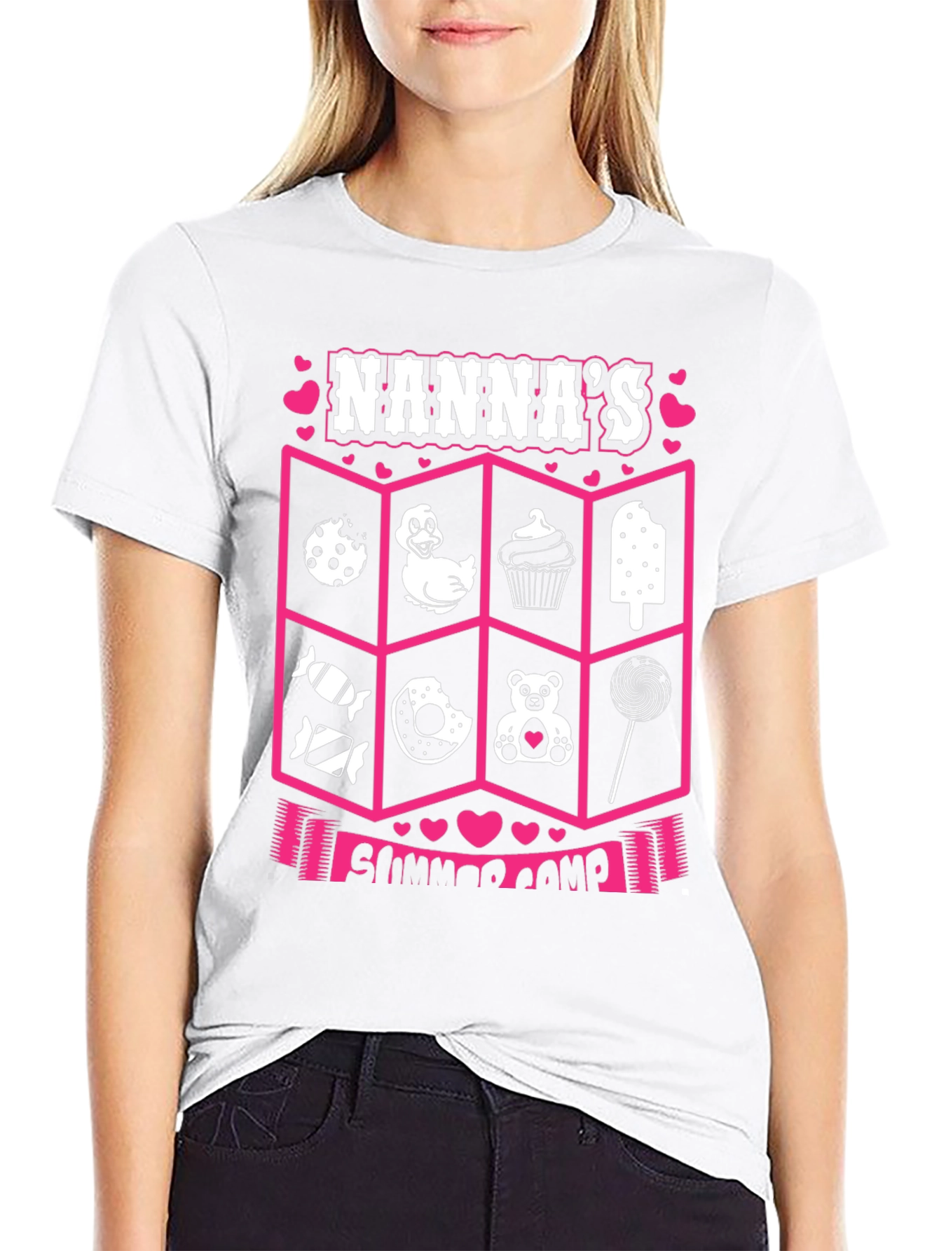 Nannas Summer Camp Graphic Tee