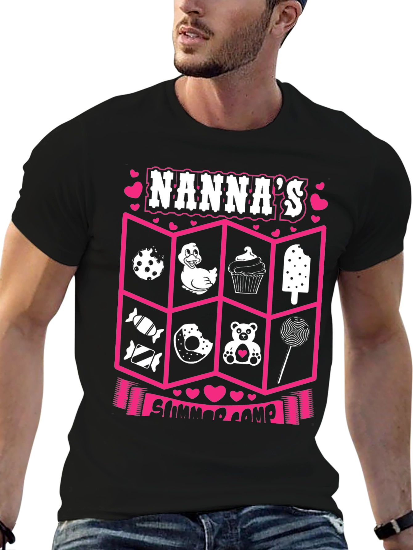 Nannas Summer Camp Graphic Tee