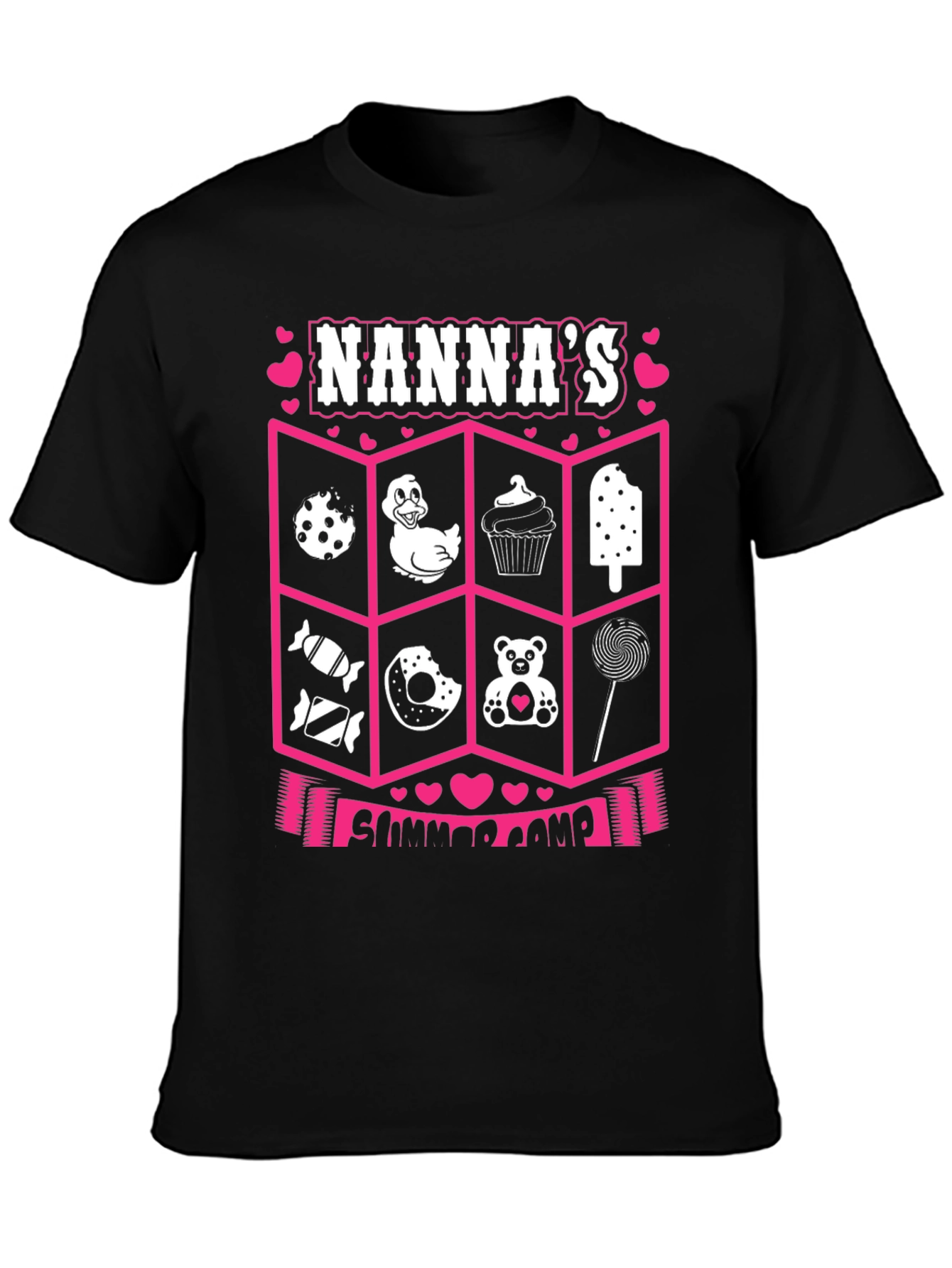 Nannas Summer Camp Graphic Tee